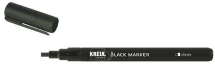 Kreul Black Marker calligraphy