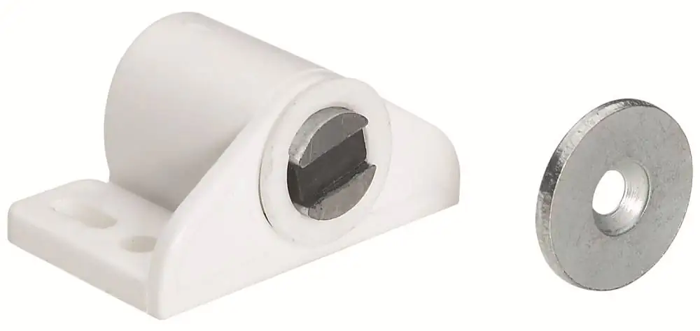 Hettich Magnetschnäpper 27 x 18 x 33 mm weiß 2-3 kg - 2 Stück