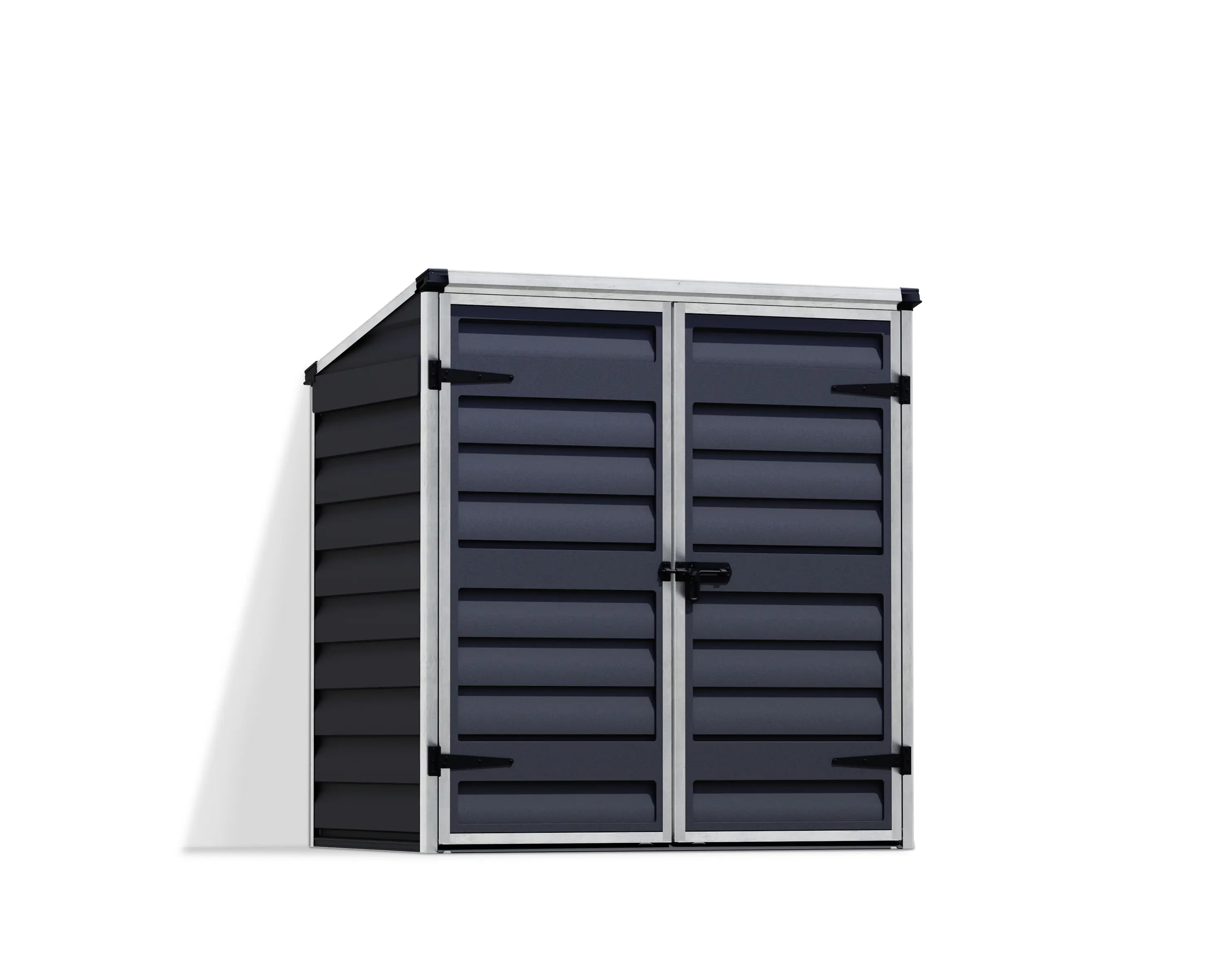 Canopia Gerätehaus Voyager Alu grau 90 x 139 cm