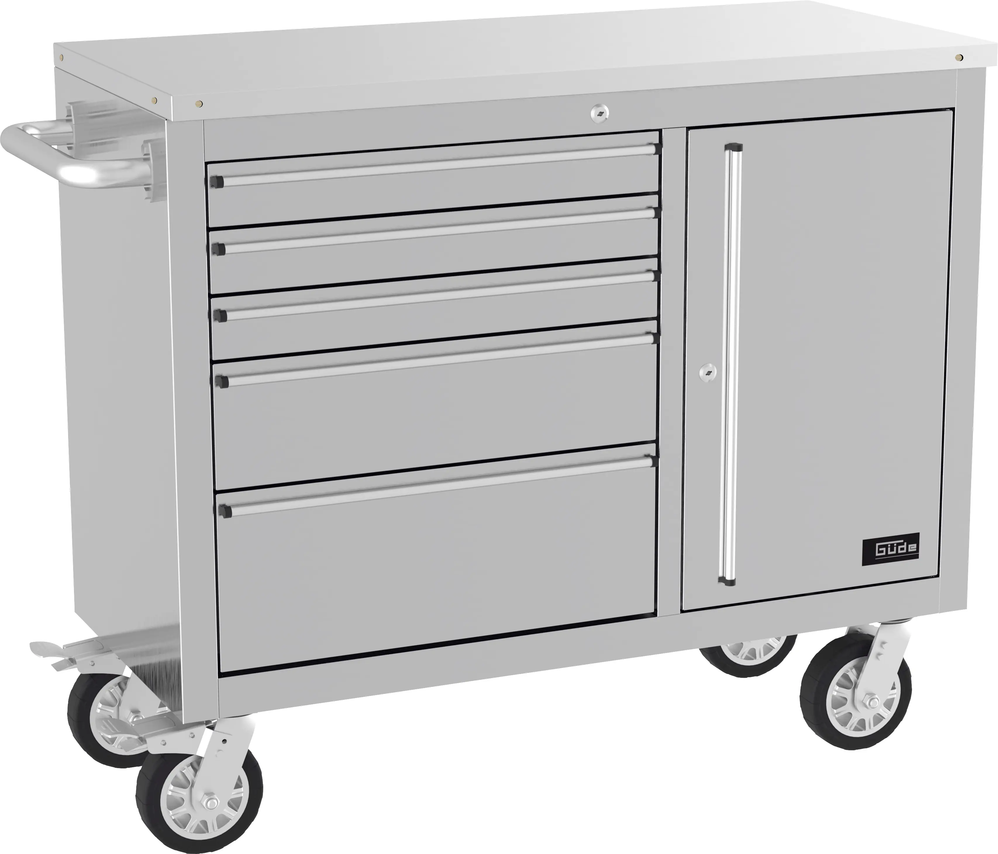 Güde Werkstattwagen 5/1 Inox Edelstahl Güde Werkstattwagen 5/1 Inox Edelstahl