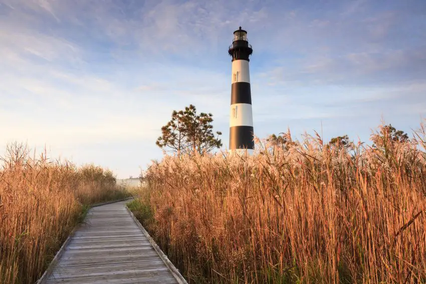 papermoon Vlies- Fototapete Digitaldruck 350 x 260 cm Bodie Island Lighthouse