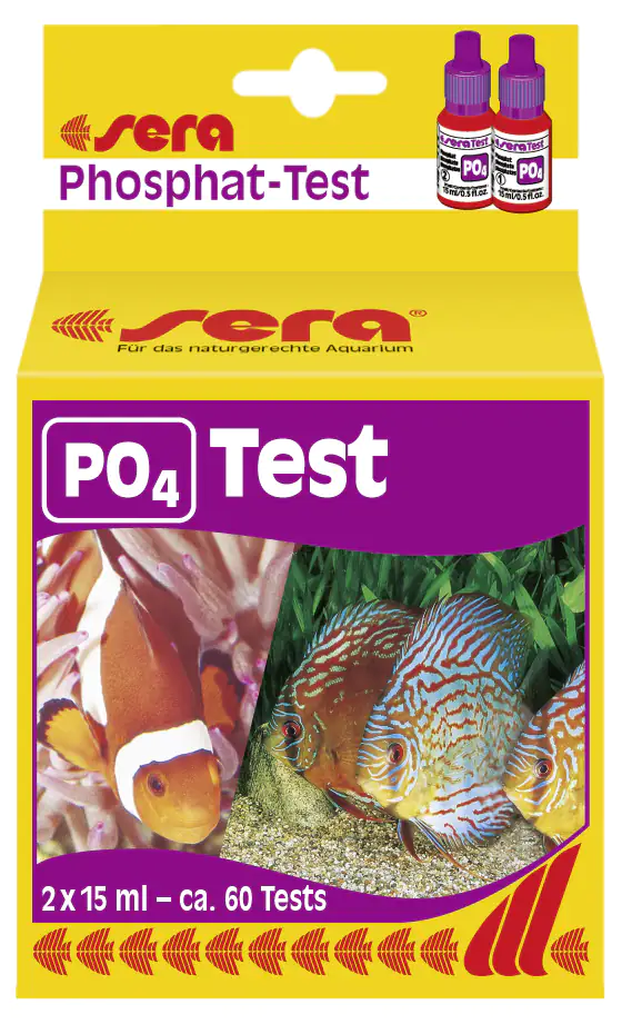 Sera Aquariumwassertester Phosphat PO4 Test 15 ml
