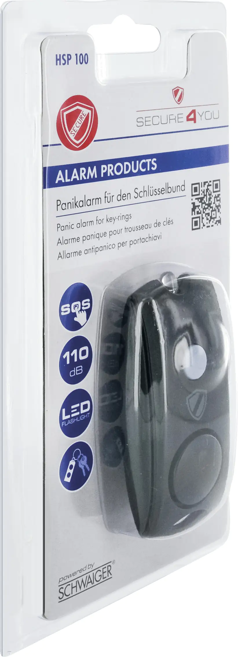 4004005018547_1 Schwaiger Panikalarm für den Schlüsselbund