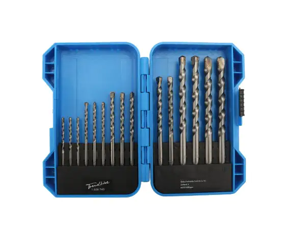 TrendLine Bohrer-Set für Stein 15-teilig Rundschaft TrendLine Bohrer-Set für Stein 15-teilig Rundschaft