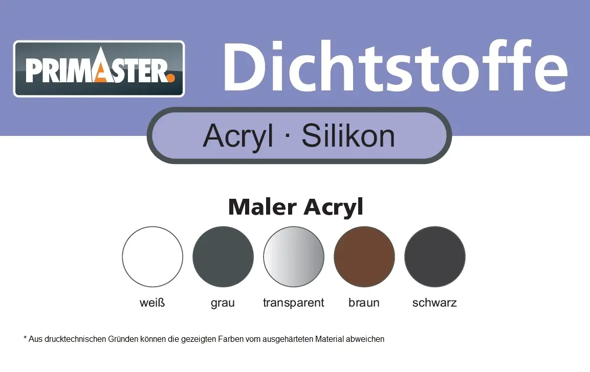 Primaster Maler Acryl weiß 310 ml