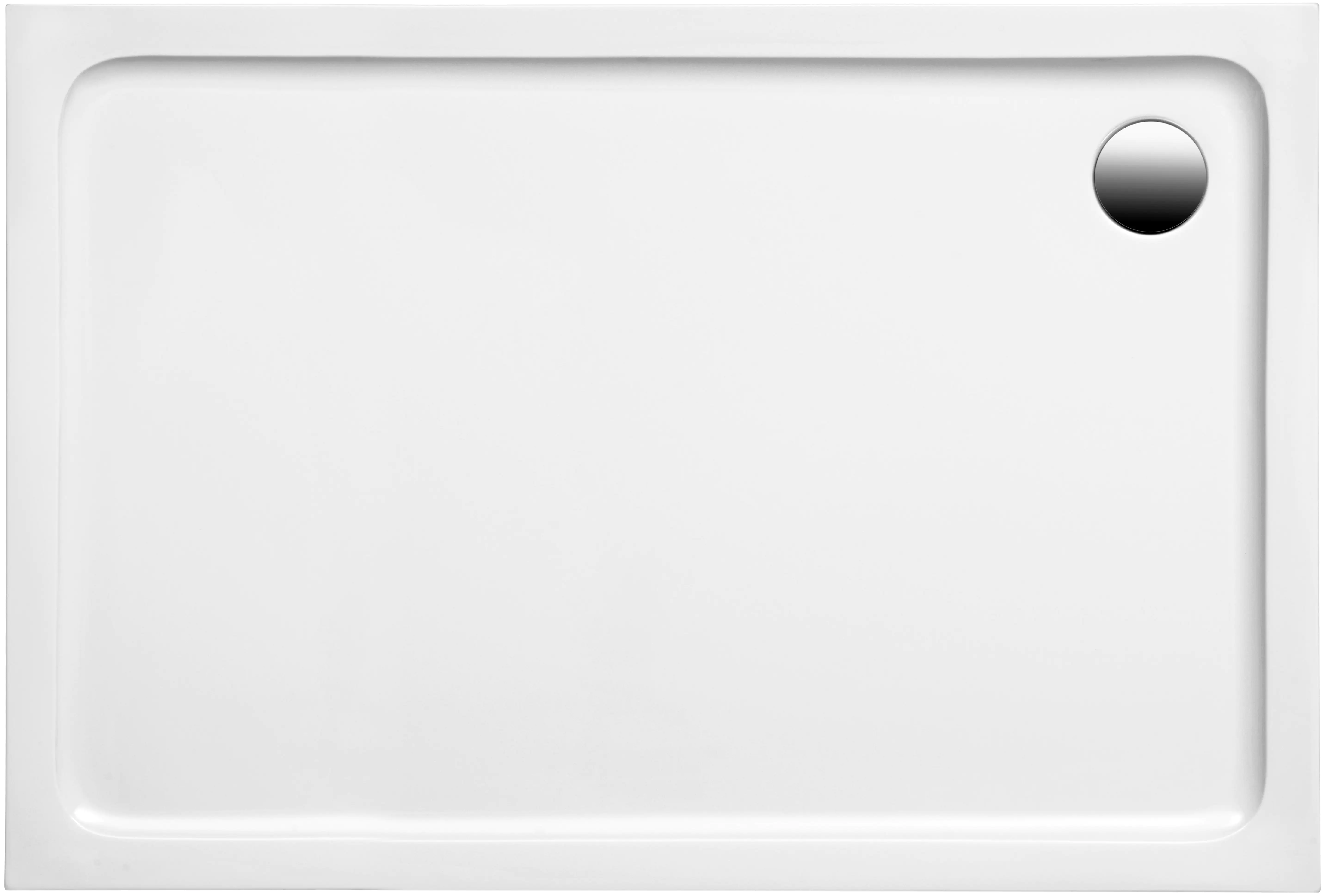 Ottofond Duschwanne Aruba 140 x 80 x 3 cm, weiß