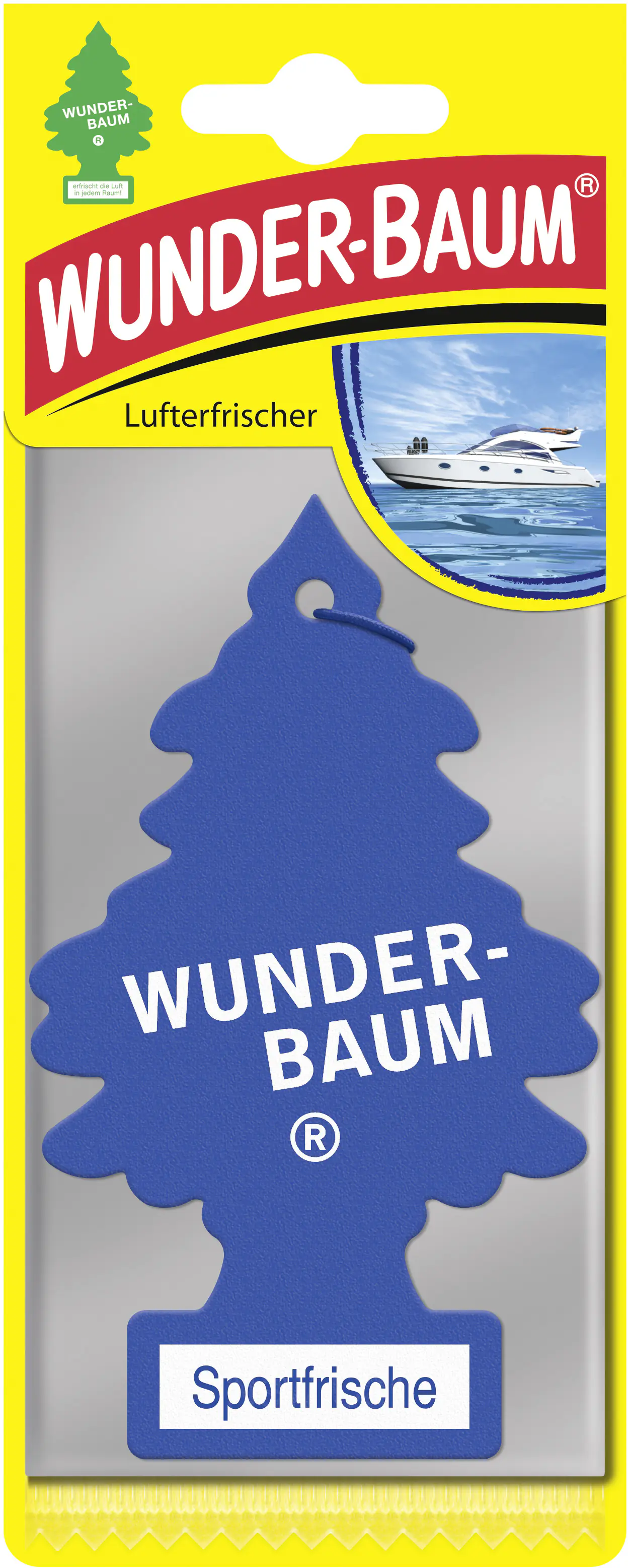 Wunderbaum Papierlufterfrischer Sportfrische