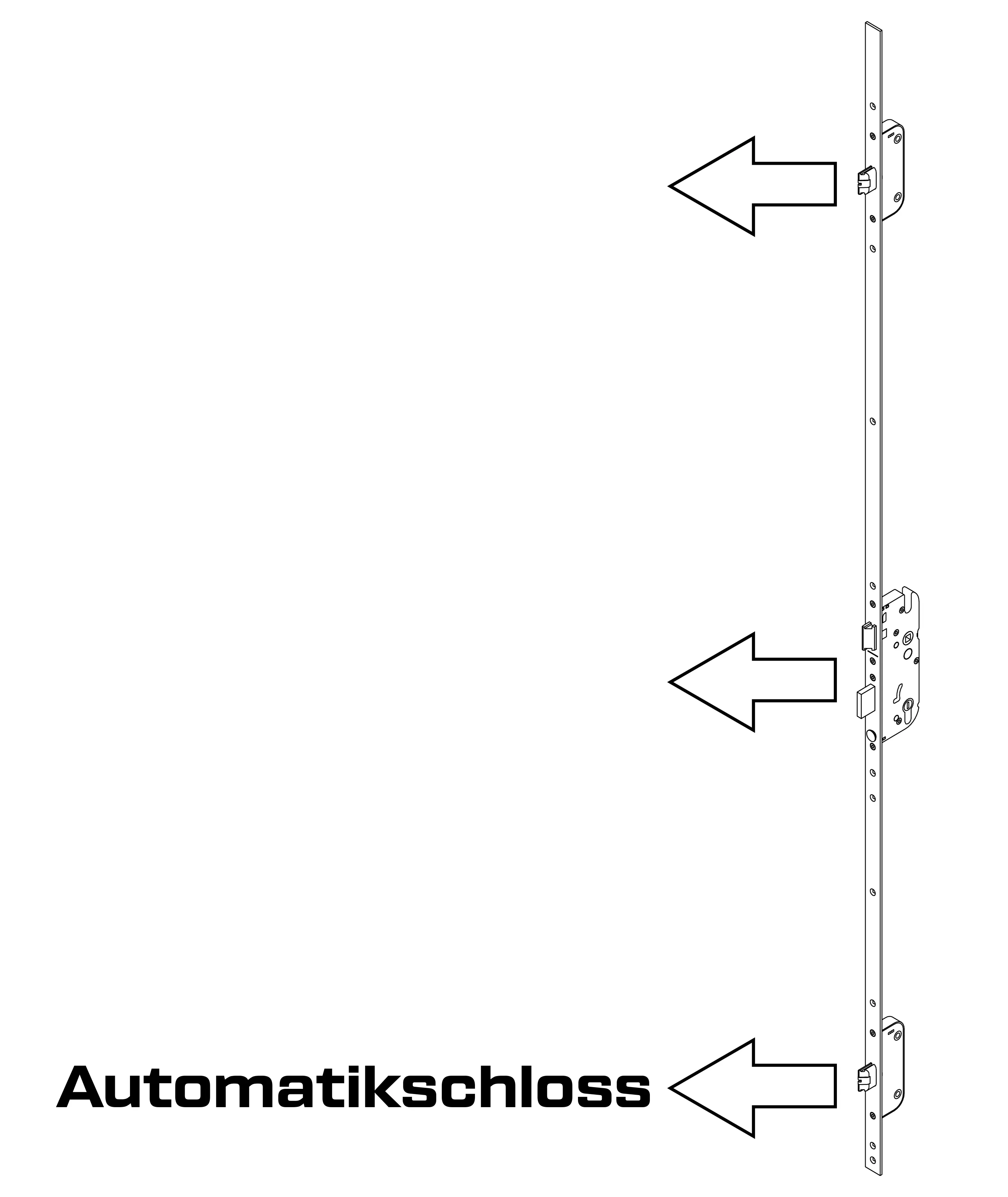 Splendoor Haustür Passivedoor Premium B06 Aluminium/Stahl Eiche BlackDesign DIN links 98 x 208 cm mit Tastatur & Fingerscan