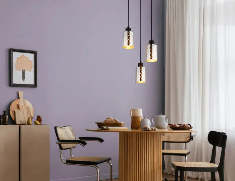 Globo Hängeleuchte Alonso Ø 29 x 120 cm schwarz