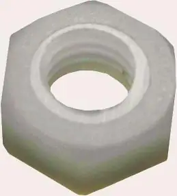 connex Sechskantmuttern M5 Kunststoff weiß - 20 Stück