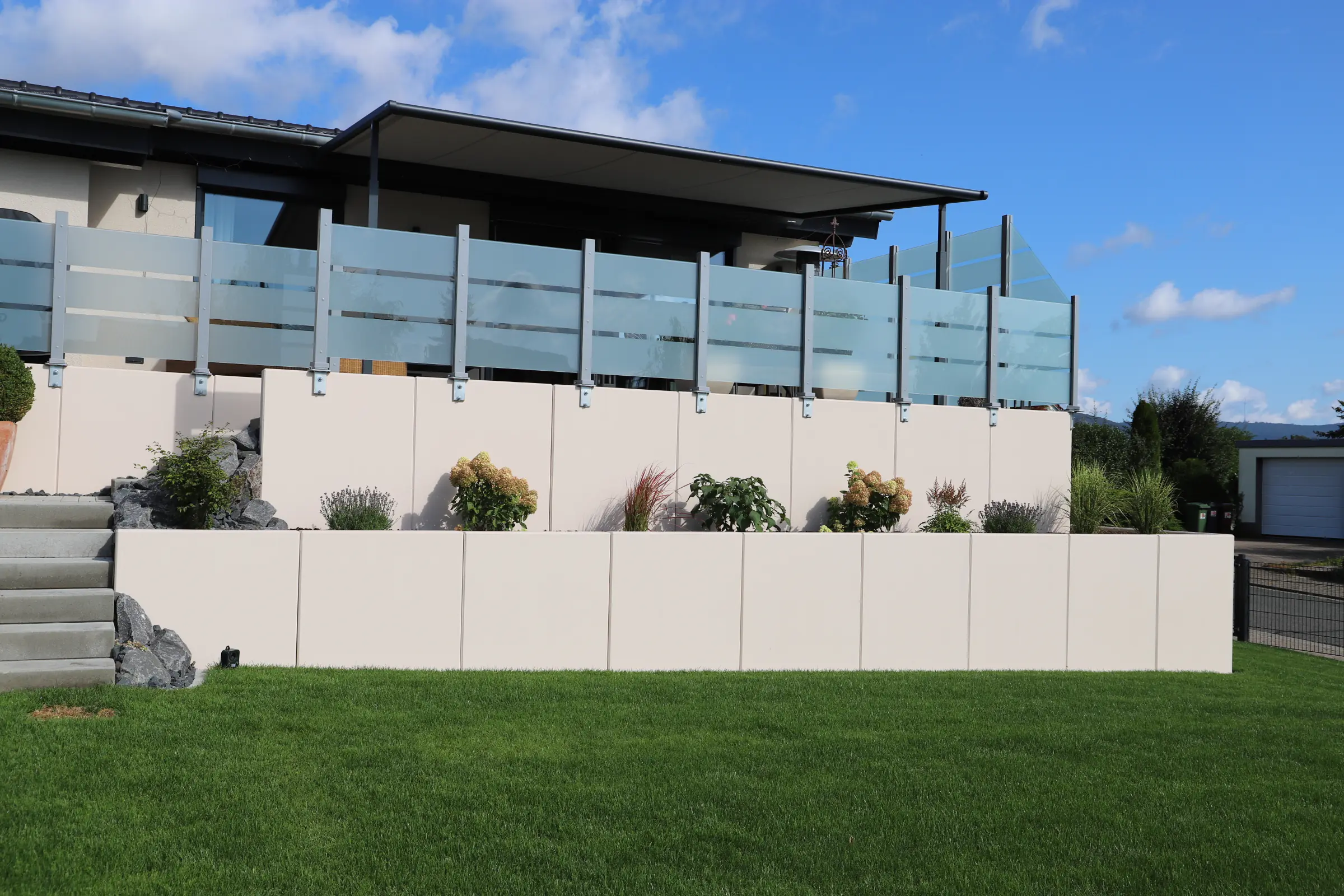 EHL Stützwinkel L-Stein 50 x 50 x 105 cm grau