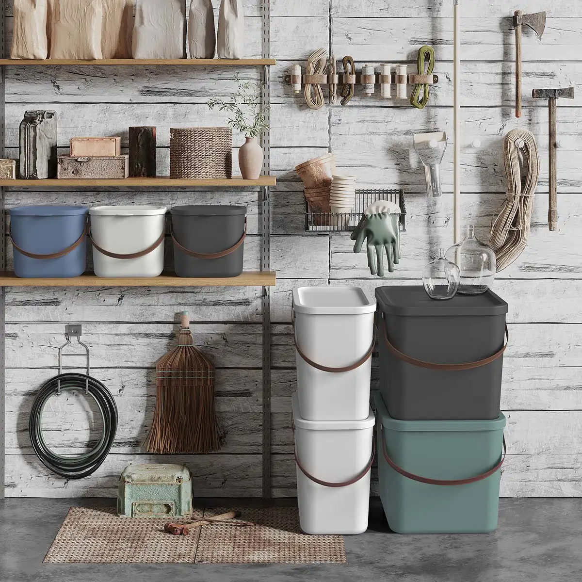 Rotho Aufbewahrungssystem Albula 40 L mistletoe weiß Rotho Aufbewahrungssystem Albula 40 L mistletoe weiß