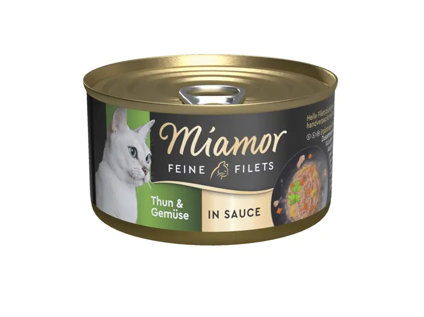 Miamor Katzennassfutter Feine Filets Thun gem Sauce 85 g