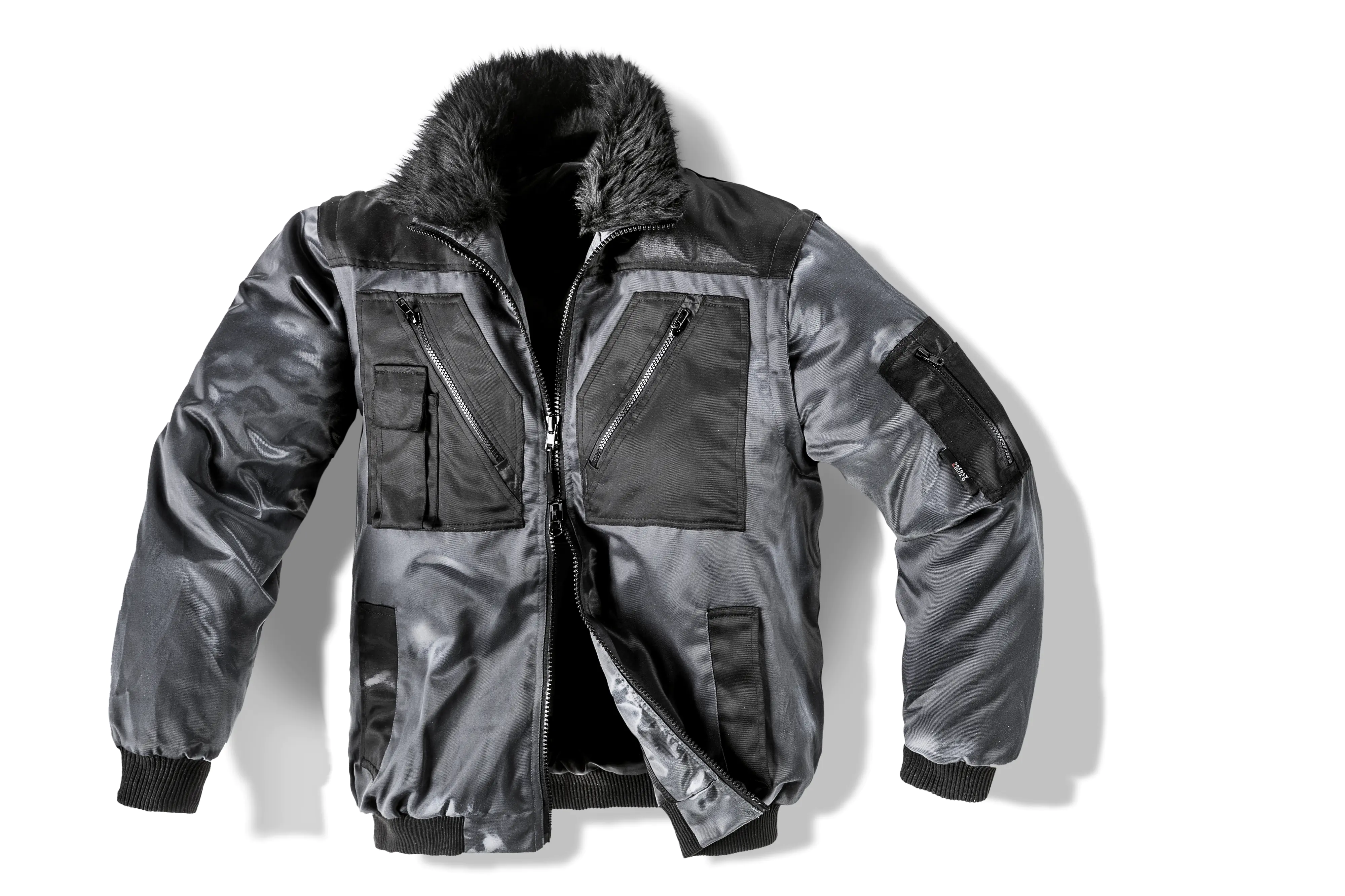 safety&more Pilotenjacke GALAXY anthrazit/schwarz safety&more Pilotenjacke GALAXY anthrazit/schwarz