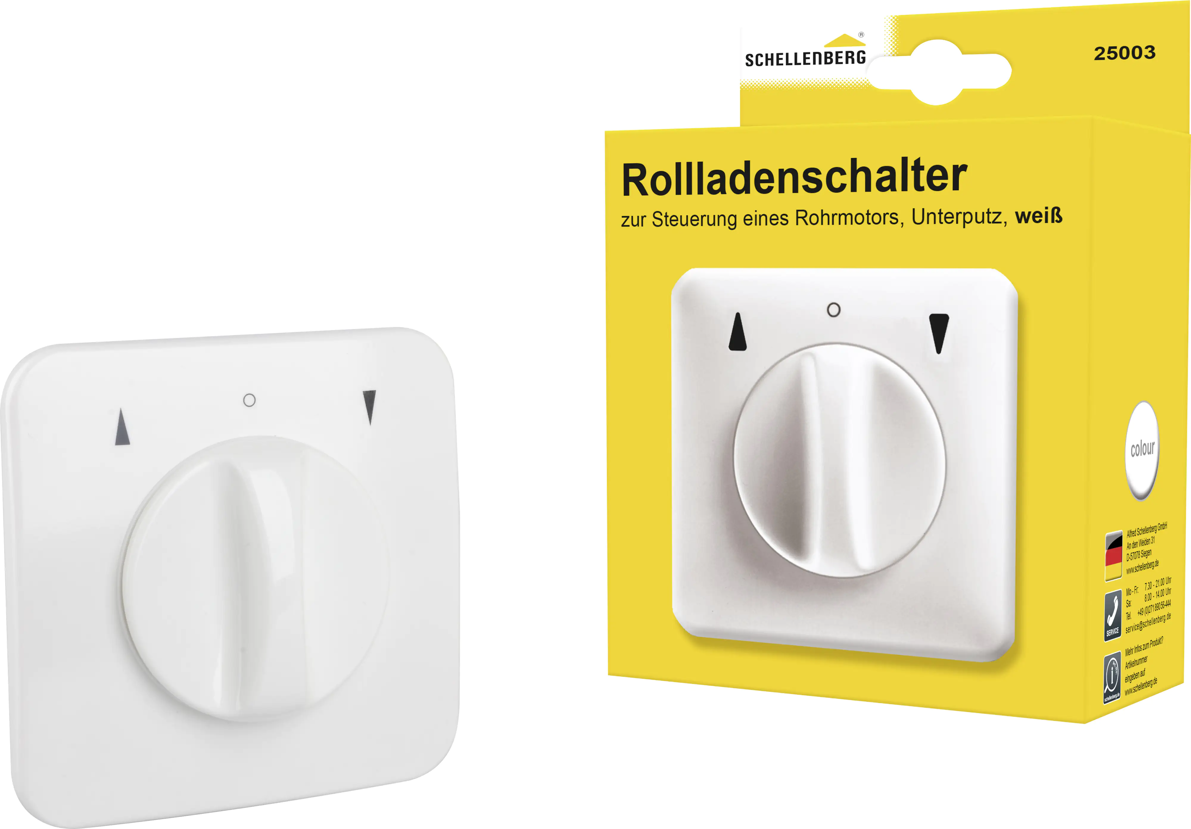 Schellenberg Rollladenschalter Unterputz Rollladenantriebe und Zubehör