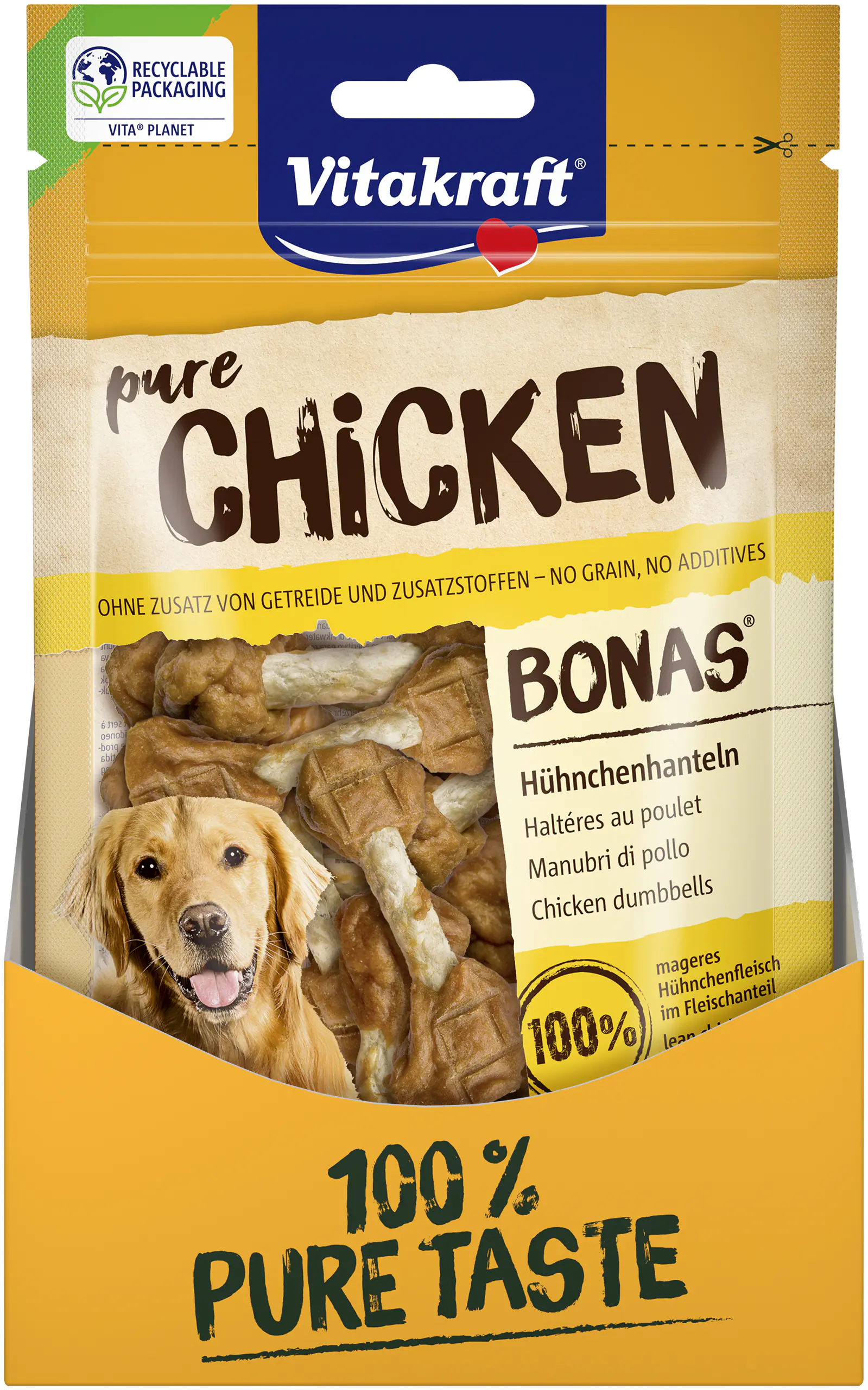 Vitakraft CHICKEN Hühnchenhanteln 80 g Vitakraft CHICKEN Hühnchenhanteln 80 g
