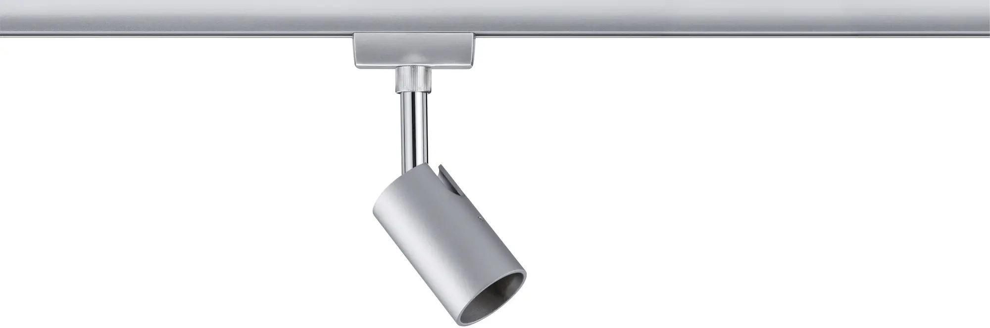 Paulmann URail Schienenspot Pure l chrom-matt 11 x 5,8 cm GU10 10 W dimmbar