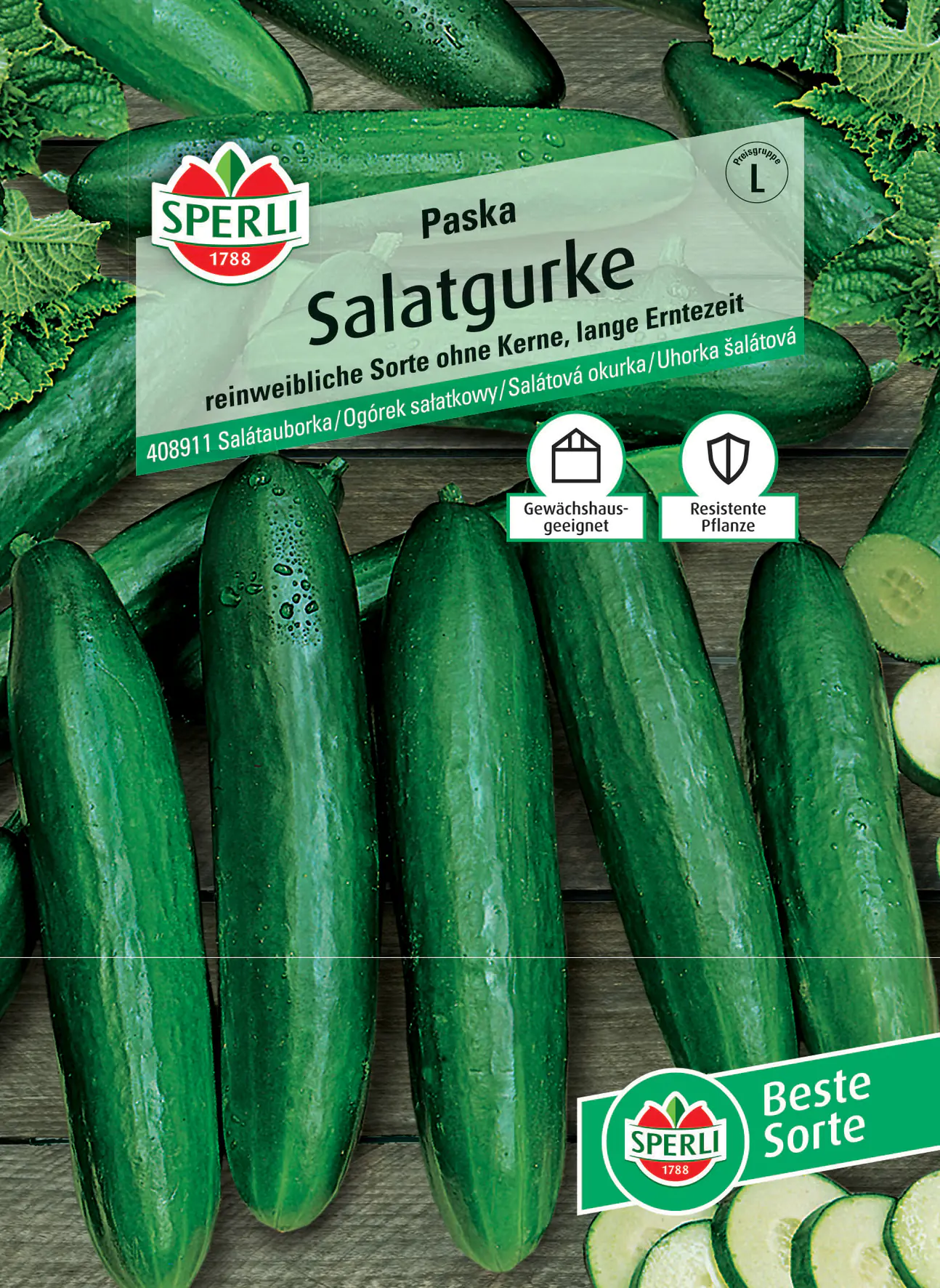 Sperli Salatgurke Paska F1 Sperli Salatgurke Paska F1