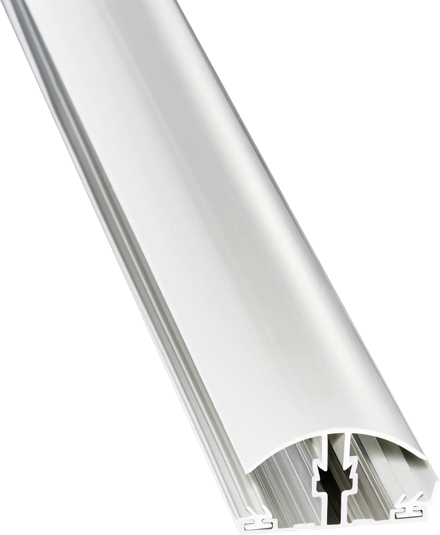 Gutta PVC Klemm-Verbindungsprofil 2000 mm weiß für 10, 16 mm Hohlkammerplatte