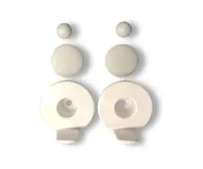 Primaster Ersatz-Puffer-Set zu WC-Sitz Komfort Plus