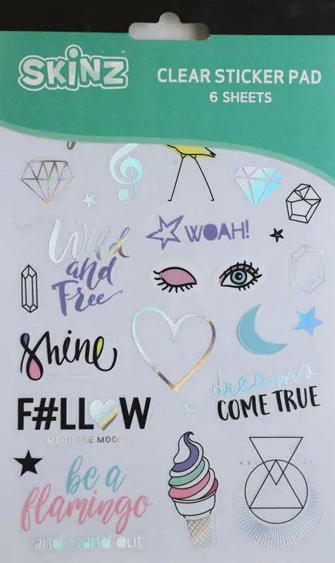 Glorex Sticker-Buch Holographie