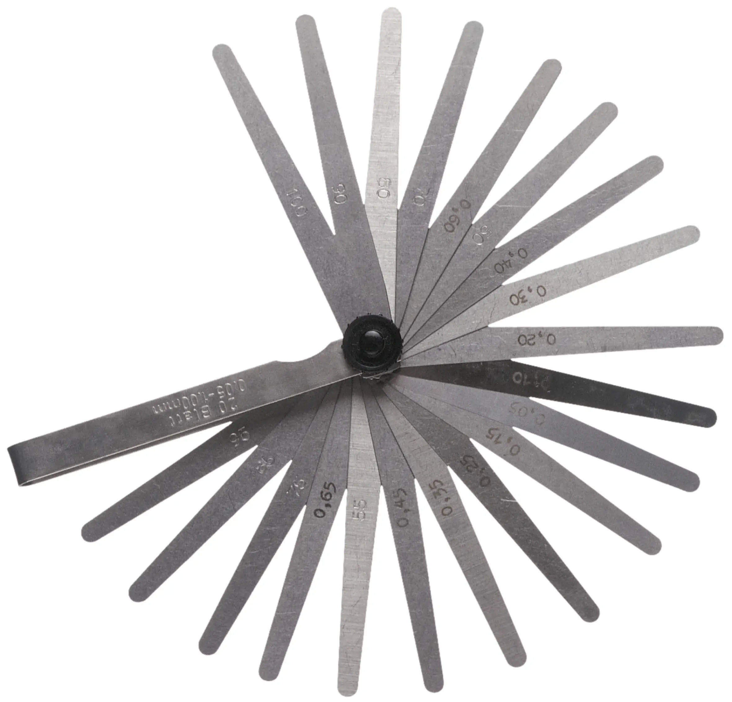 Connex Fühlerlehre 20 Blatt 0,05-1,00mm