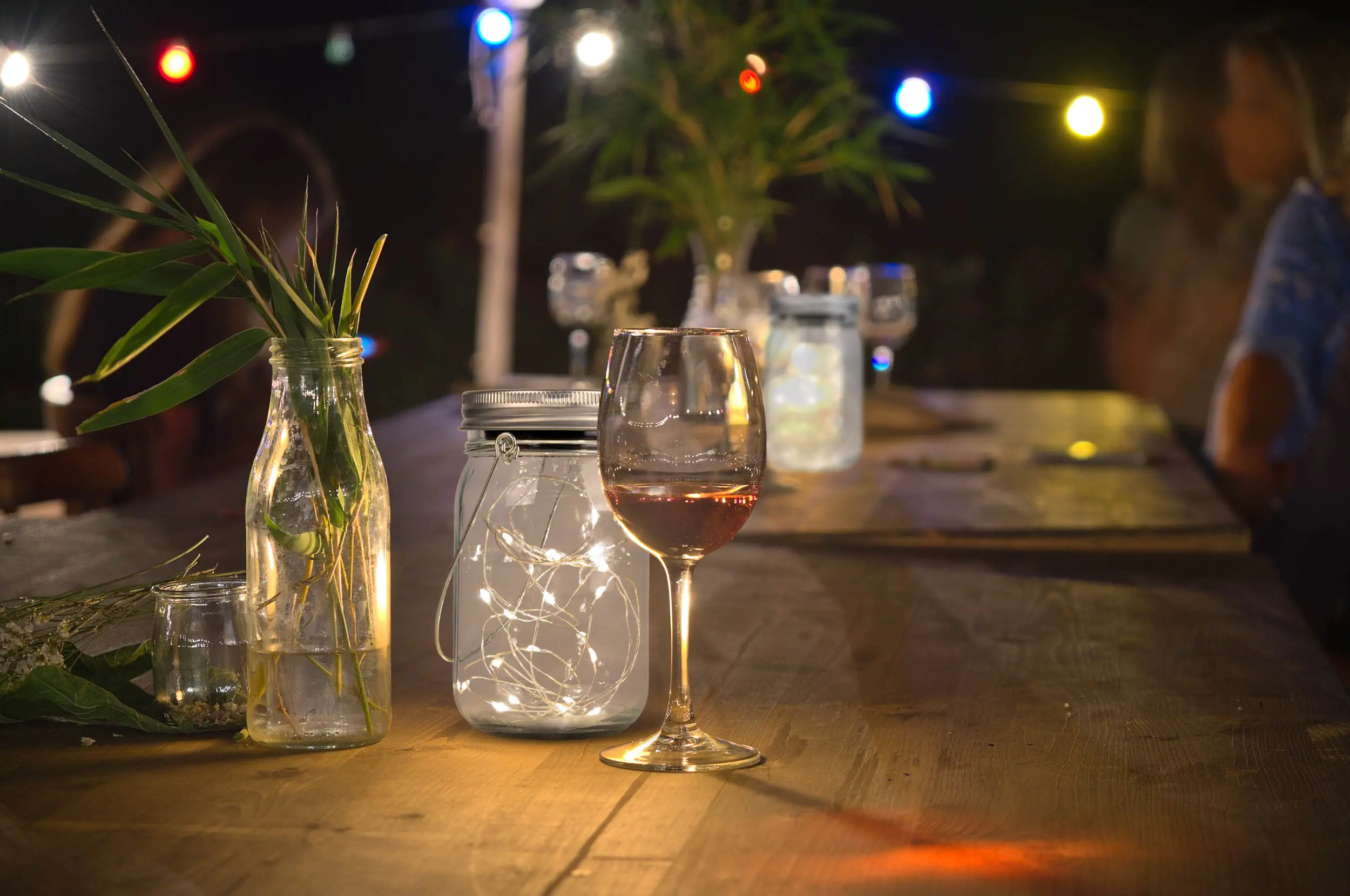 Light & More LED-Solar-Tischleuchte warmweiß