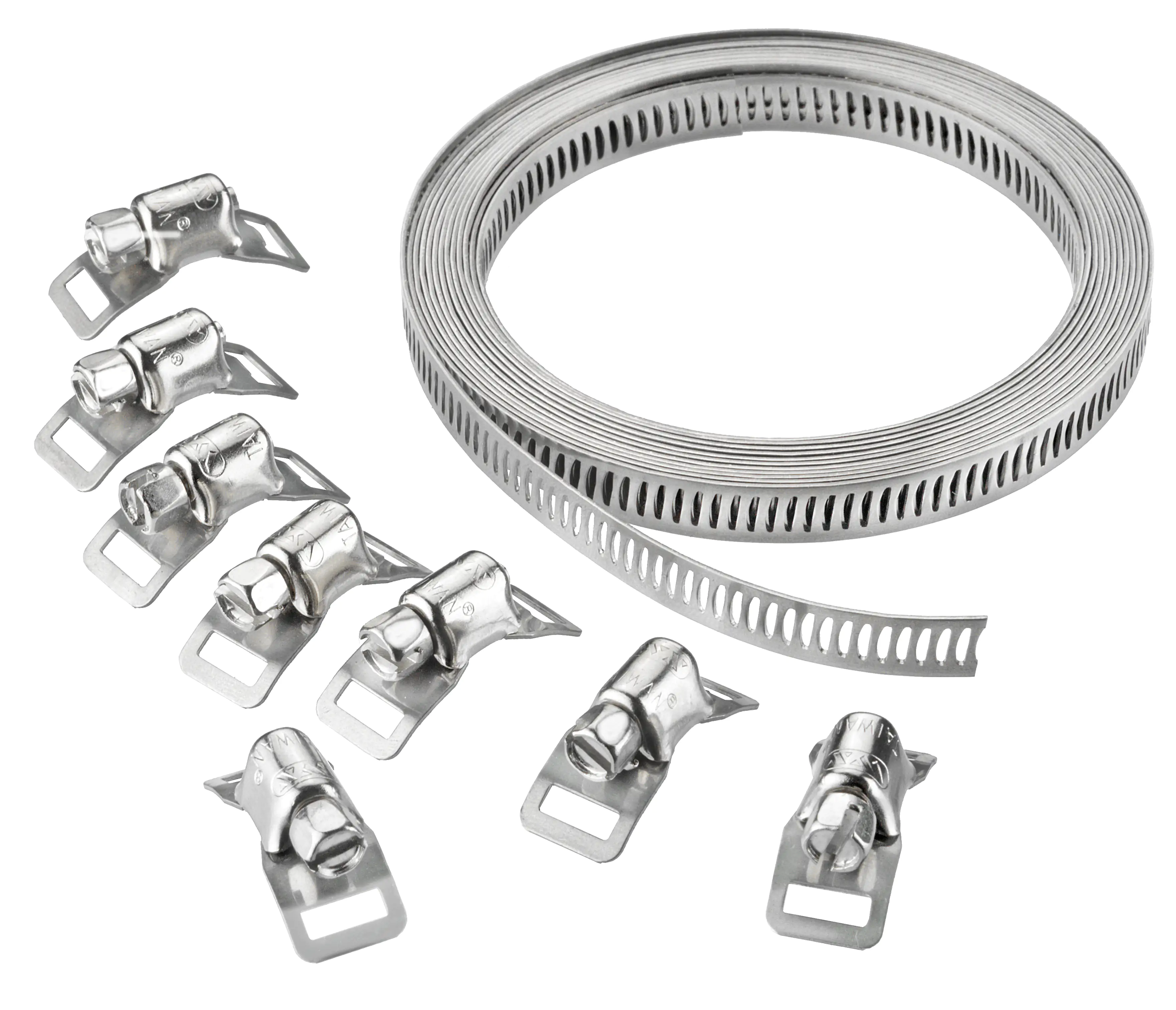 WERKZEYT Schlauchschellen Endlosband Edelstahl rostfrei, 12,7 mm, 3 Meter