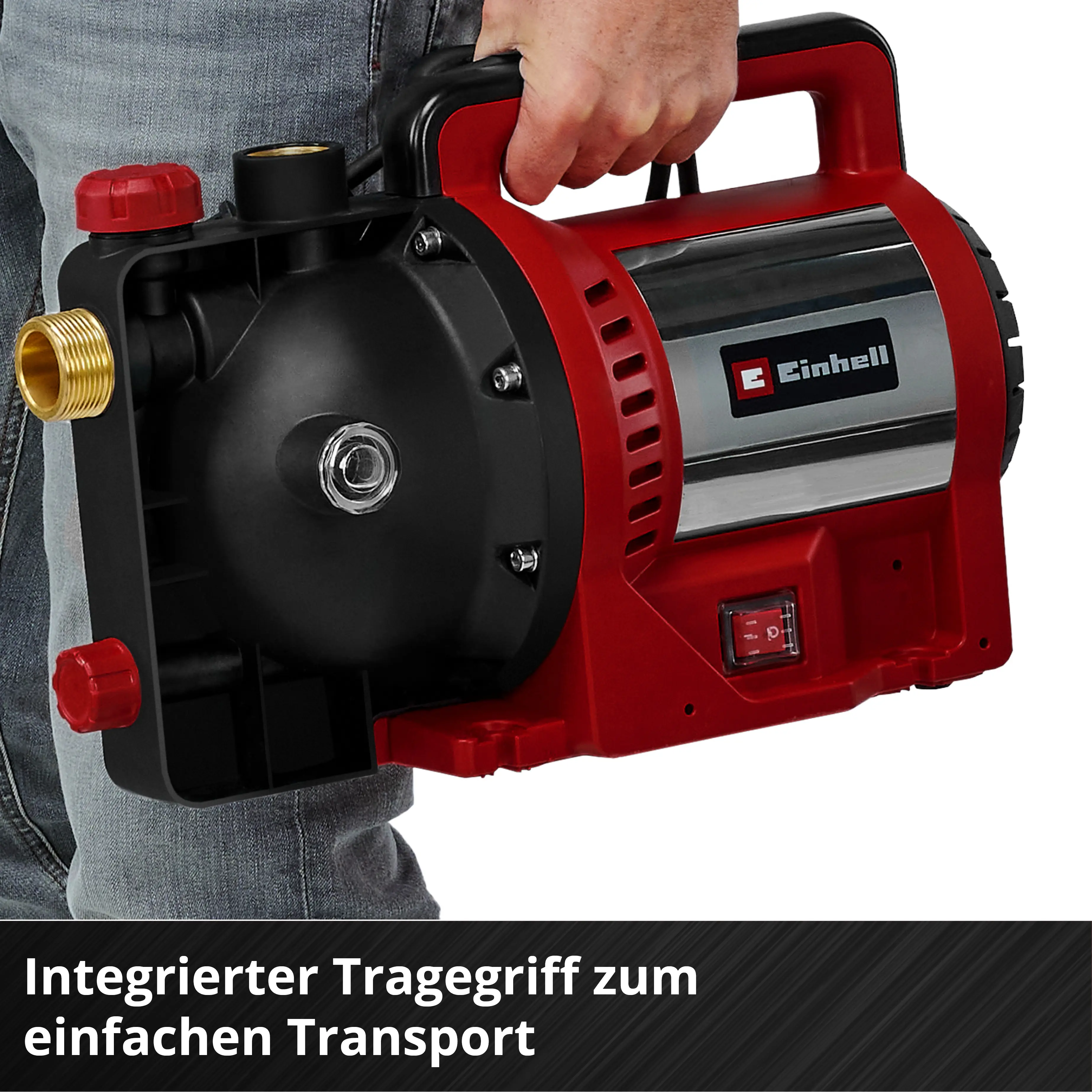 Einhell Gartenpumpe GC-GP 1170 Eco Plus max. Fördermenge: 7.000 l/h 1100 W