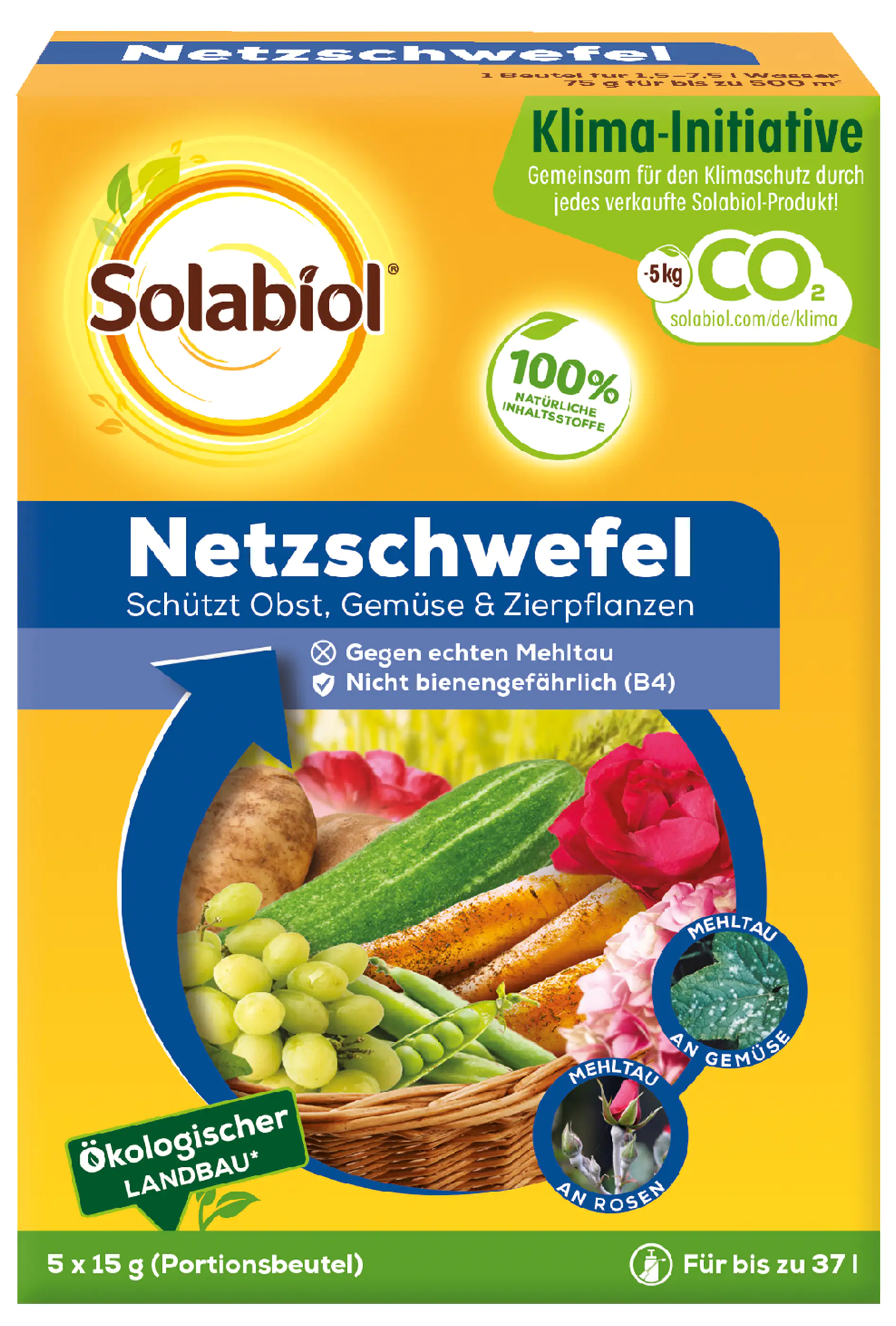 Solabiol Netzschwefel Pilzfrei 75 g Solabiol Netzschwefel Pilzfrei 75 g