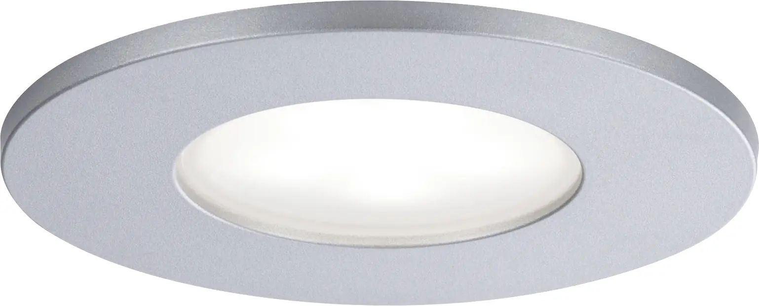 Paulmann HomeSpa 3er Set LED Einbauleuchte Calla chrom 9 cm schwenkbar