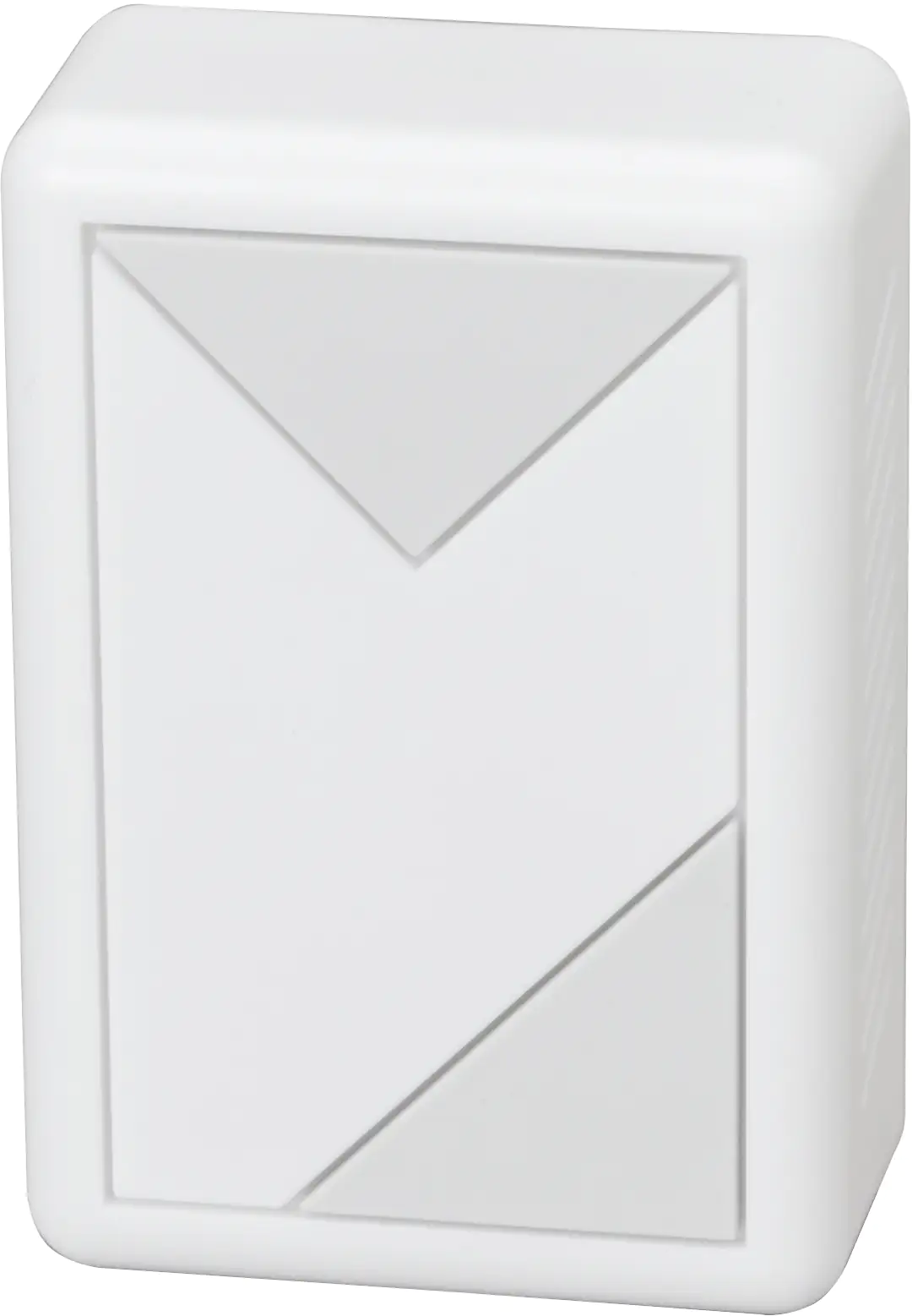 Heidemann Zweiklang-Gong Prisma grauweiß