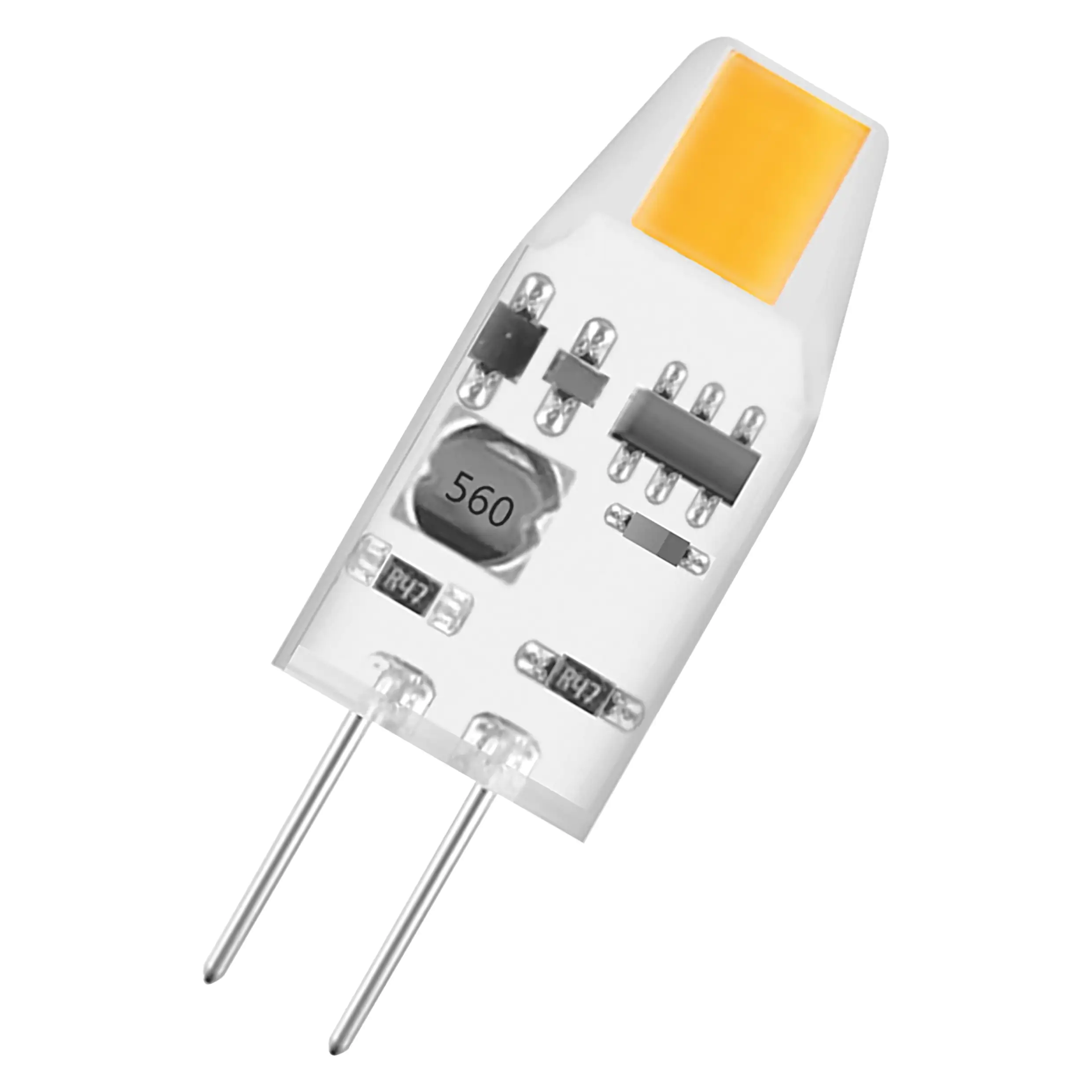 4058075523098_1 Osram LED Stiftsockelleuchte Micro 12V G4 1W warmweiß, klar