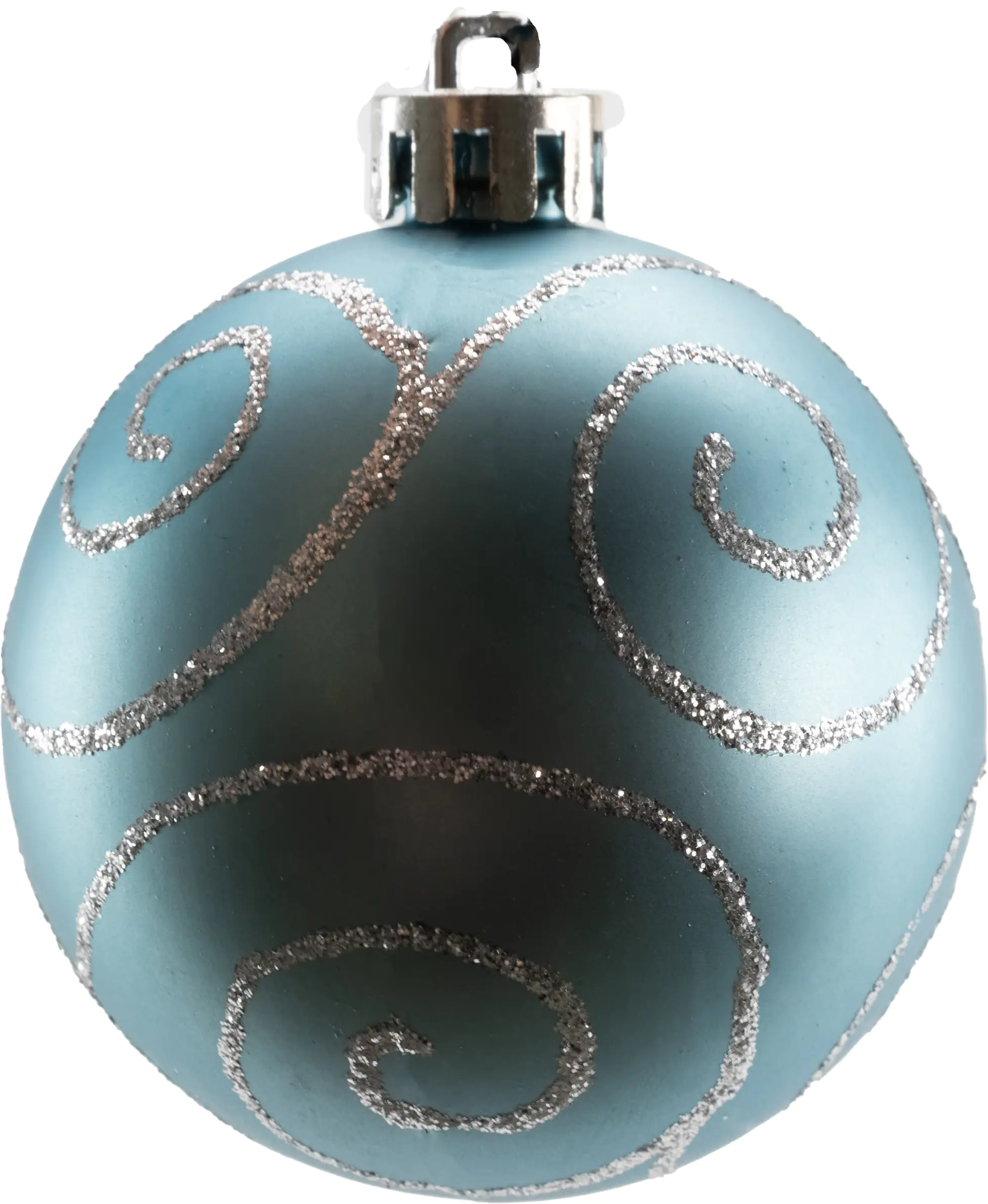 TrendLine Weihnachtskugeln bruchfest, langlebig Ø 6 cm dämmerungsblau 6 Stück