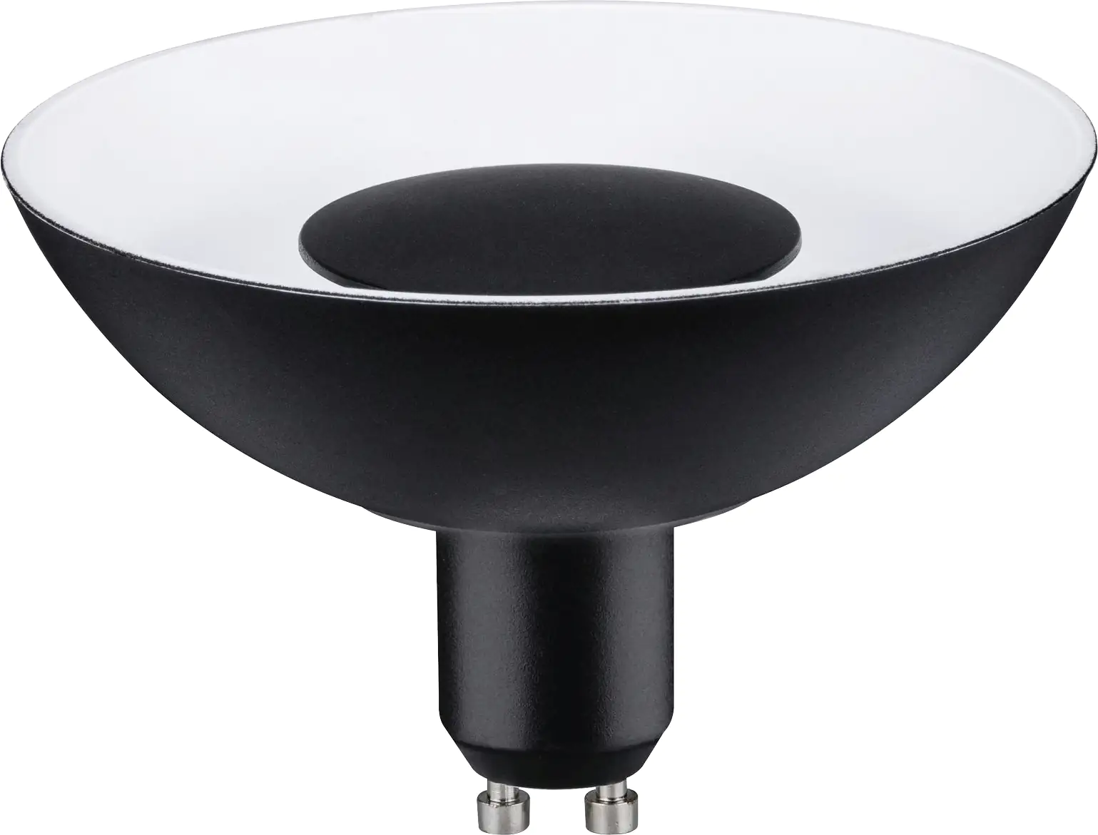 Paulmann LED Leuchtmittel Deko Reflektor GU10 4,9 W schwarz weiß dimmbar Paulmann LED Leuchtmittel Deko Reflektor GU10 4,9 W schwarz weiß dimmbar