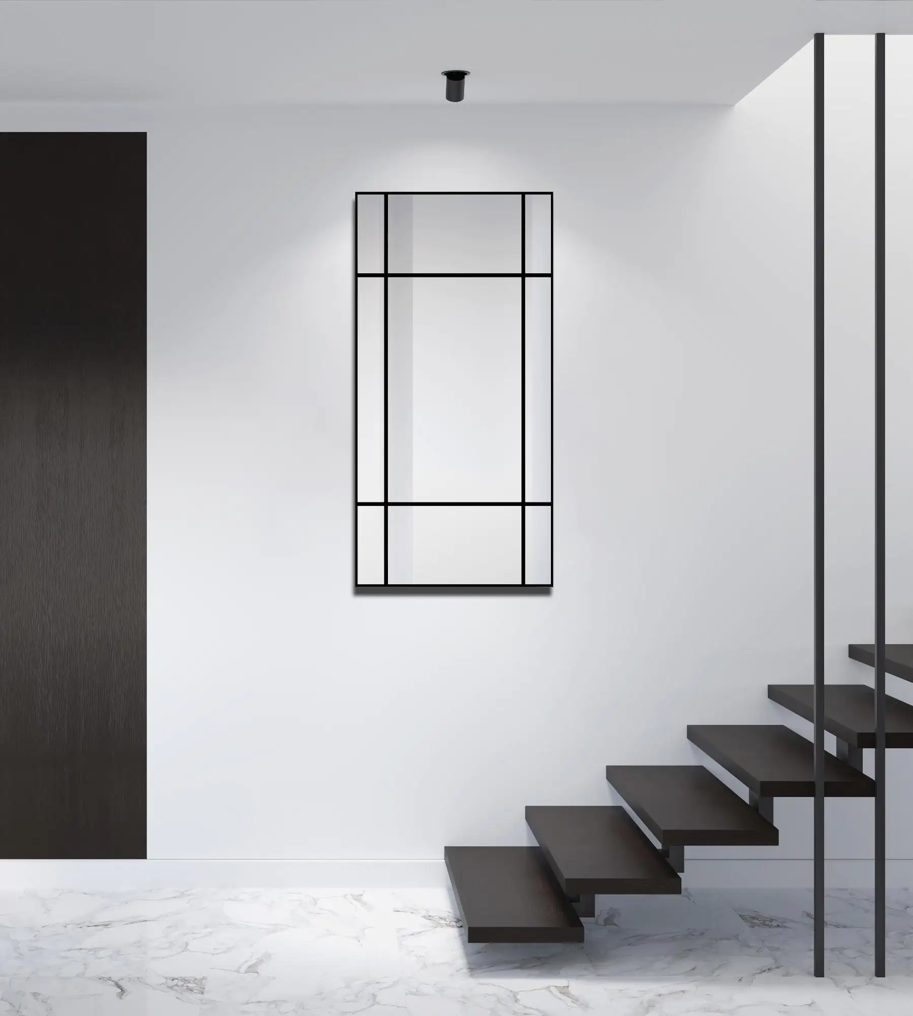 DSK Design Spiegel Black Loftstyle 60x120 cm, schwarz DSK Design Spiegel Black Loftstyle 60x120 cm, schwarz