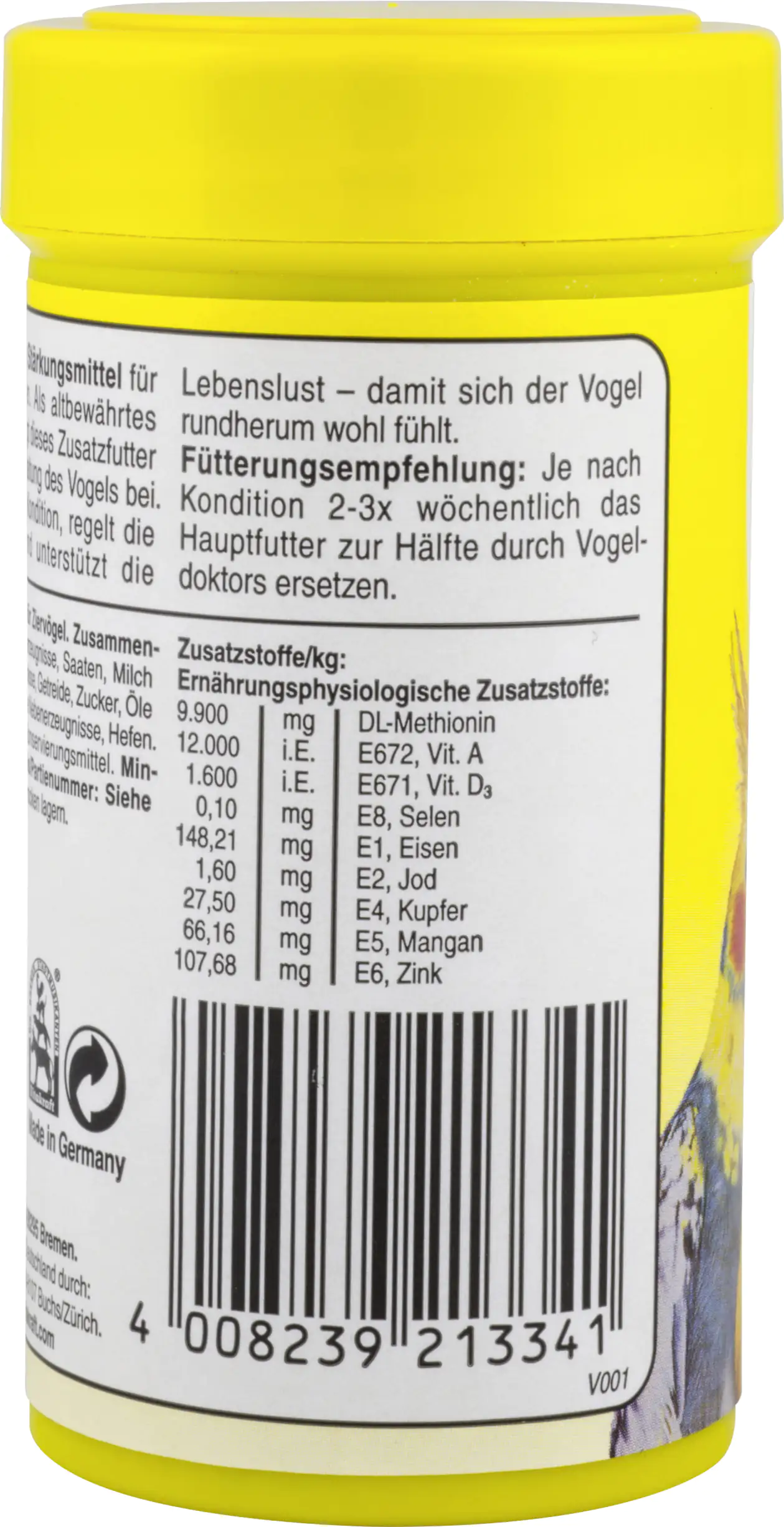 Vitakraft Vogeldoktors Stärkungsmittel 50 g