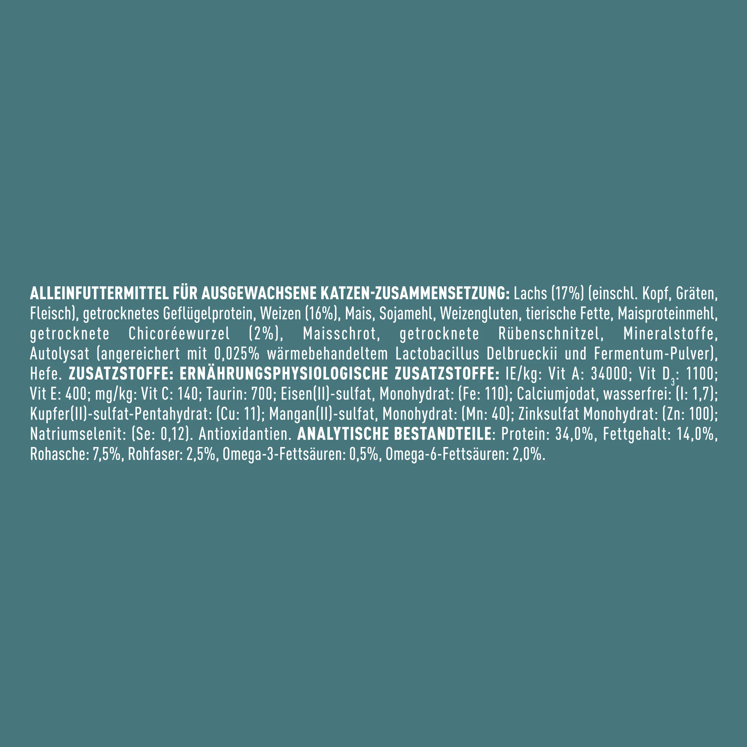 Purina One Katzenfutter Adult reich an Lachs 1,4 kg