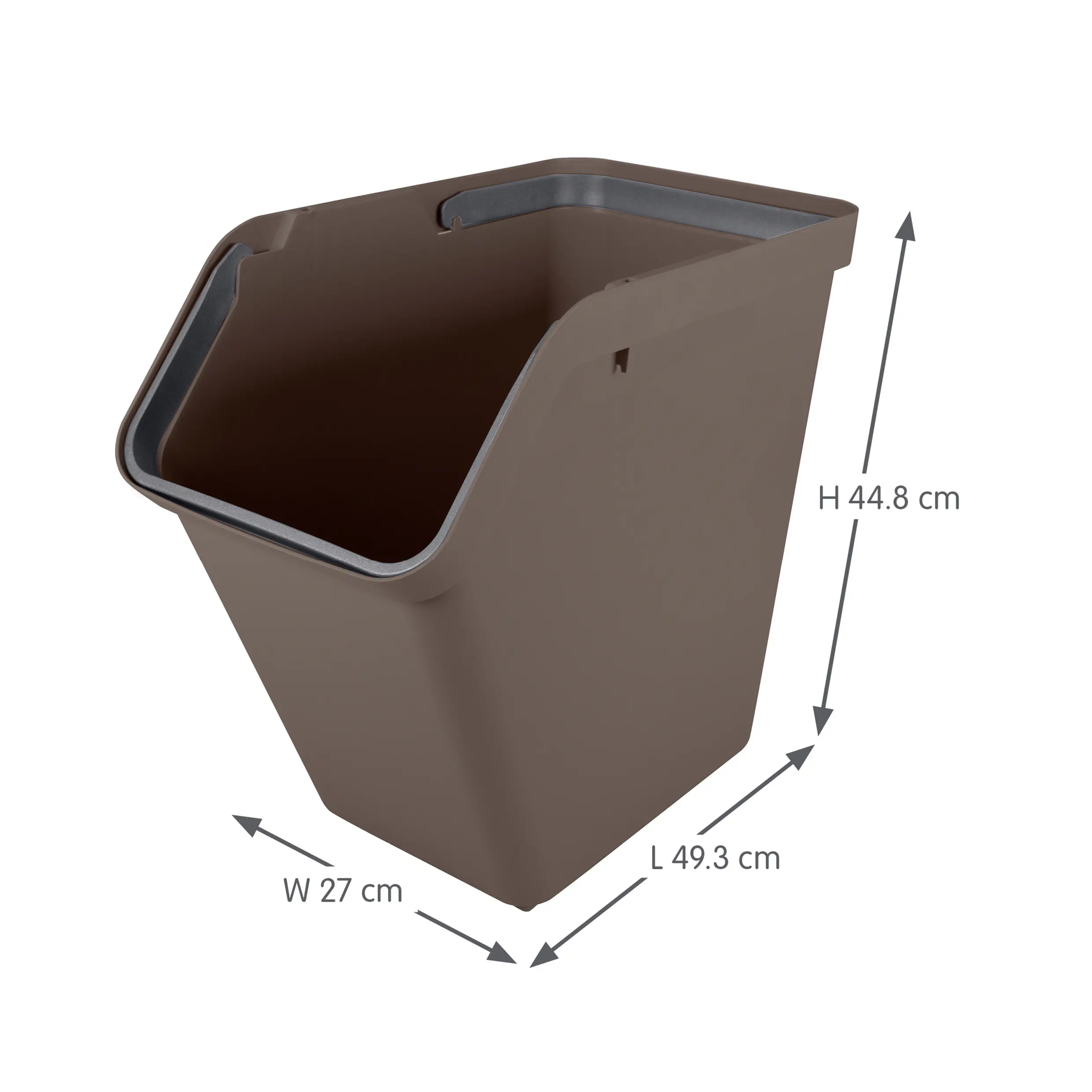 Sunware Sortiereinheit Sigma Home 40 L schoko