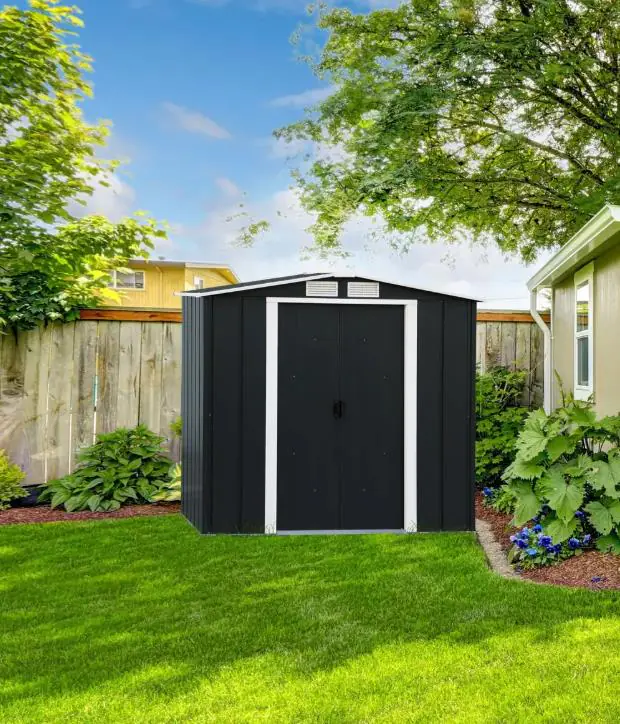 Duramax Metallgerätehaus Eco 6 x 4 202 x 122,1 x 180,5 cm (BxTxH)