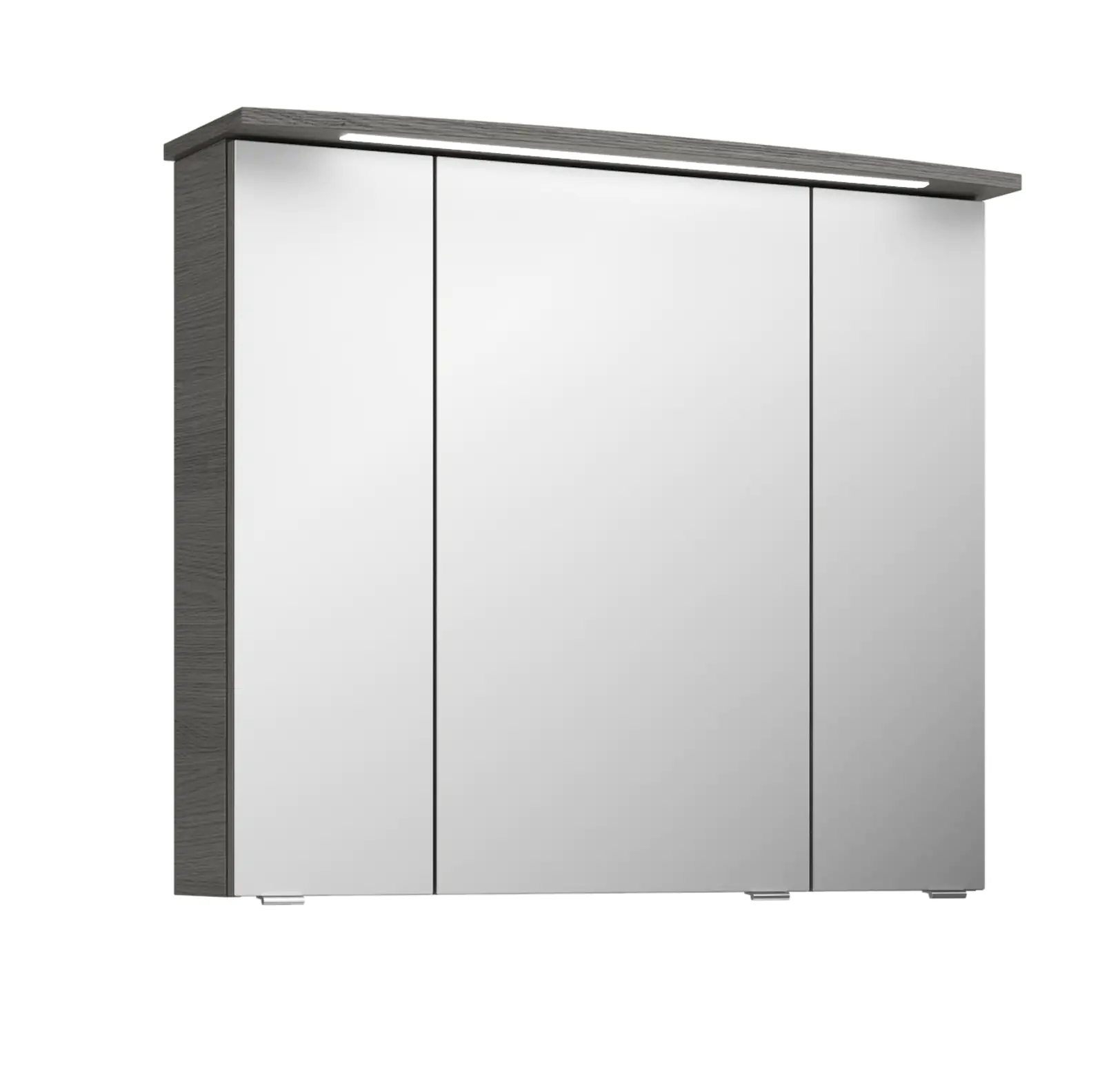 Pelipal Spiegelschrank Fokus 4010 Graphit Struktur quer, Breite 820 mm