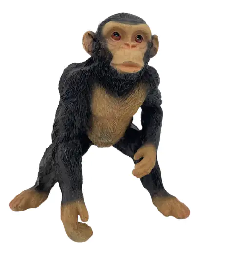 Dekofigur Schimpanse 19 x 15 x 19 cm