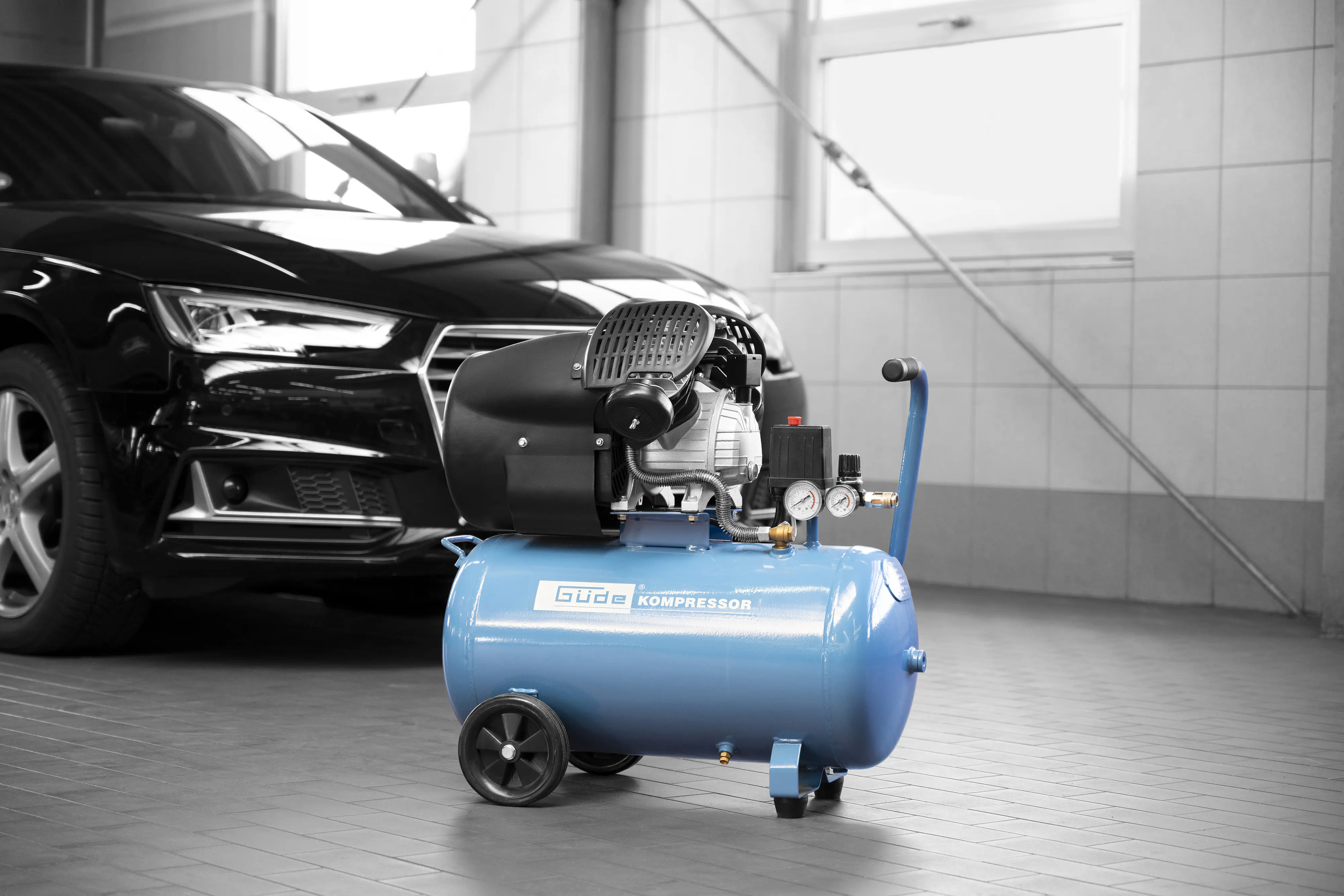Güde Kompressor 405/10/50 10 bar 50 l 320 l/min 2,2 KW