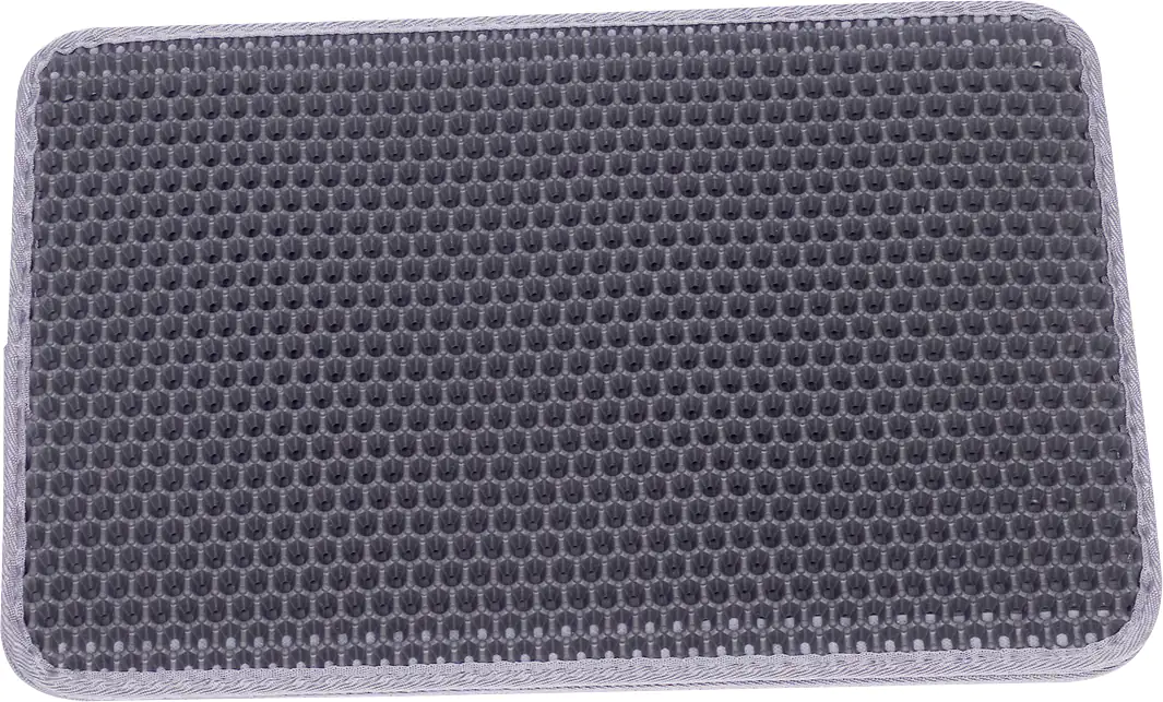 Nobby Sieb-Vorleger Katzentoilette grau eckig, 30 x 45 cm