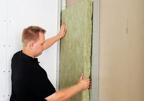 Rockwool Trennwandplatte Sonorock Steinwolle WLG 040