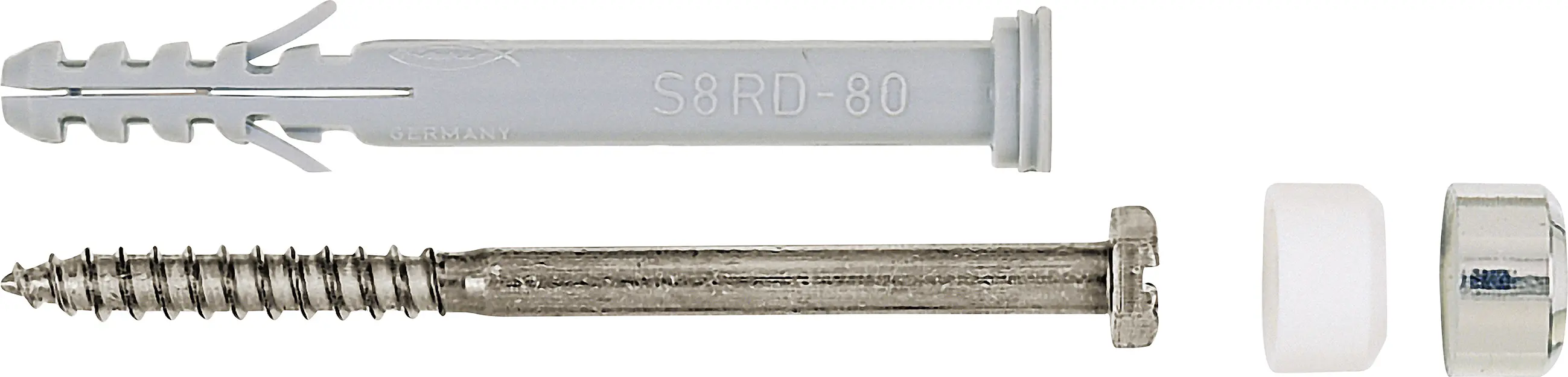 Fischer WC-Befestigungset S 8 RD 80 - 2 Stück