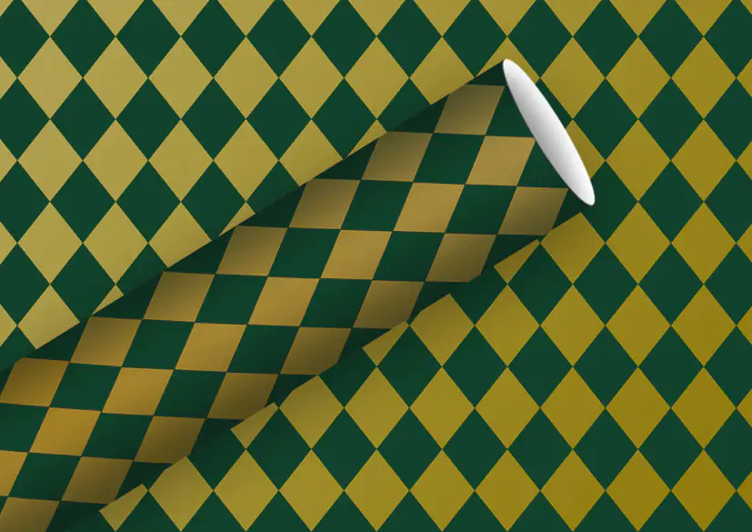 Braun & Company Geschenkpapier grün 2 m x 70 cm