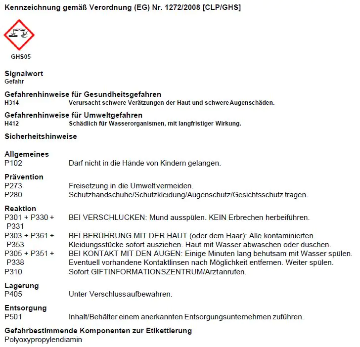 4031396154639_9 Gießharz 50 Epoxid A+B 0,85 kg MV 100:35 Gew, TZ 4 h, VH 50 mm