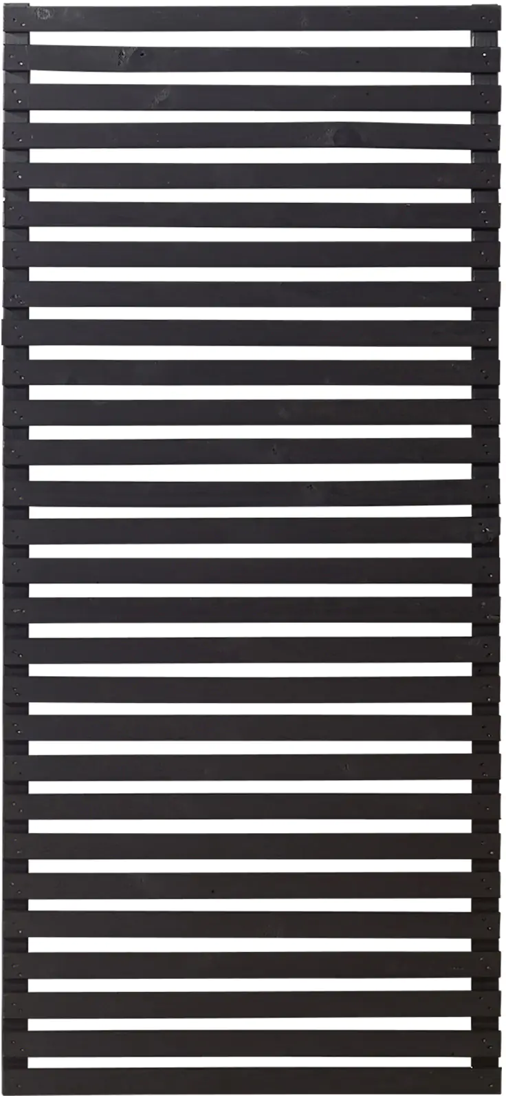 Plus Zaun Tokyo 83 x 180 cm schwarz