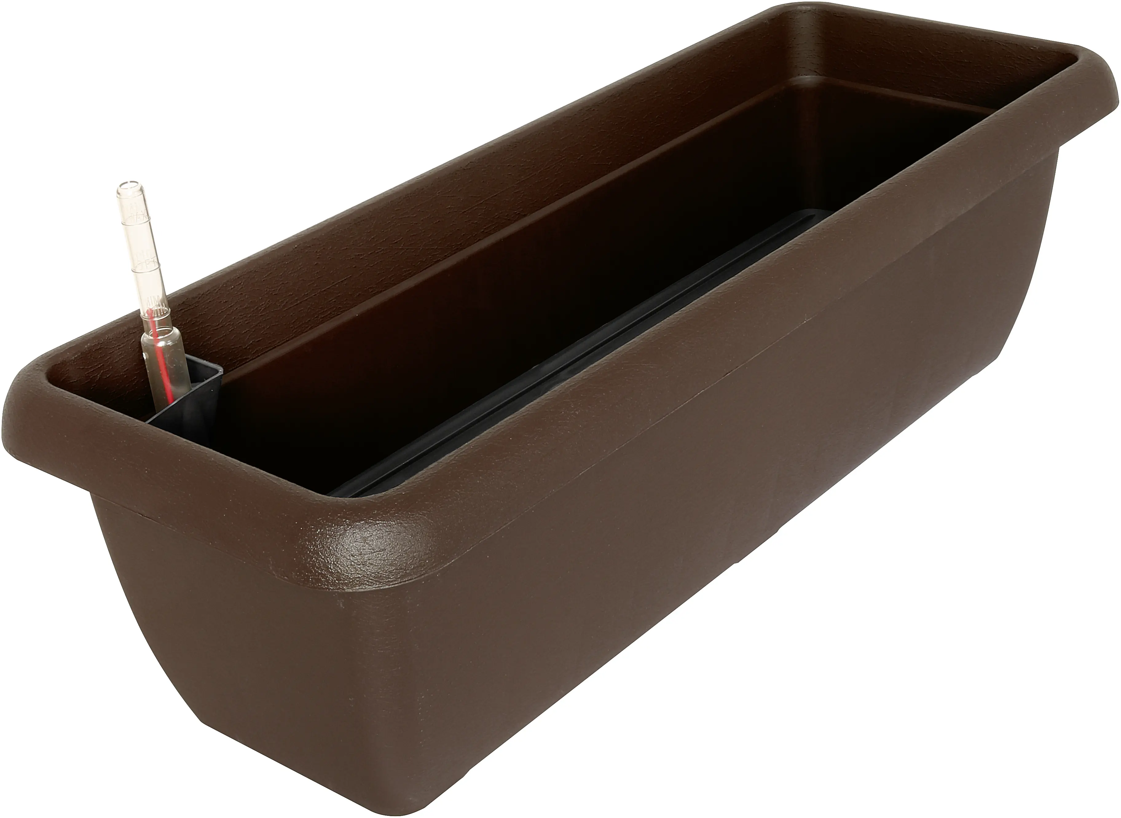 Geli Bewässerungsblumenkasten Aqua Andalucia 60 cm braun